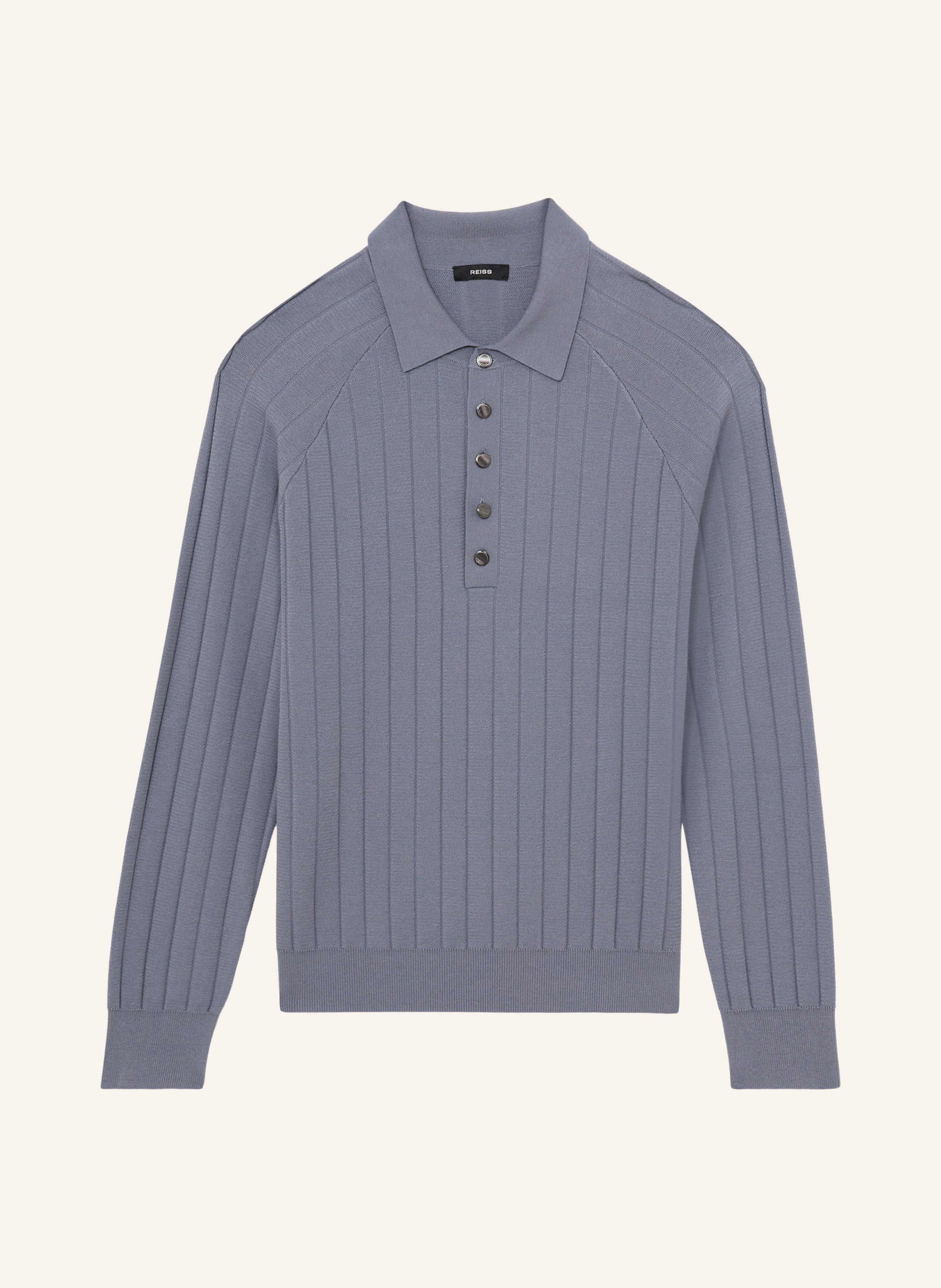 REISS Strick-Poloshirt DILLINGHAM