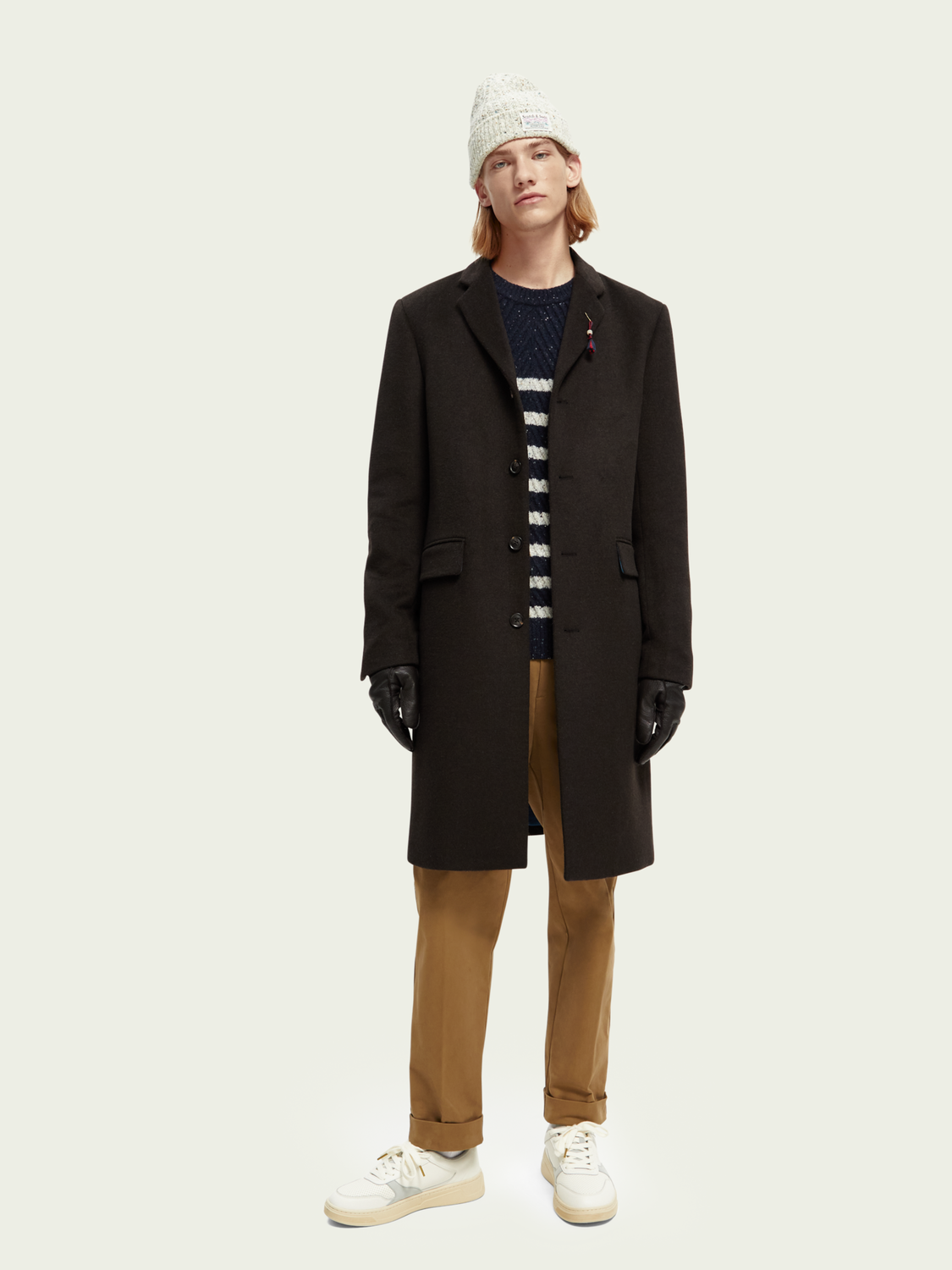 Grain Leather Gloves