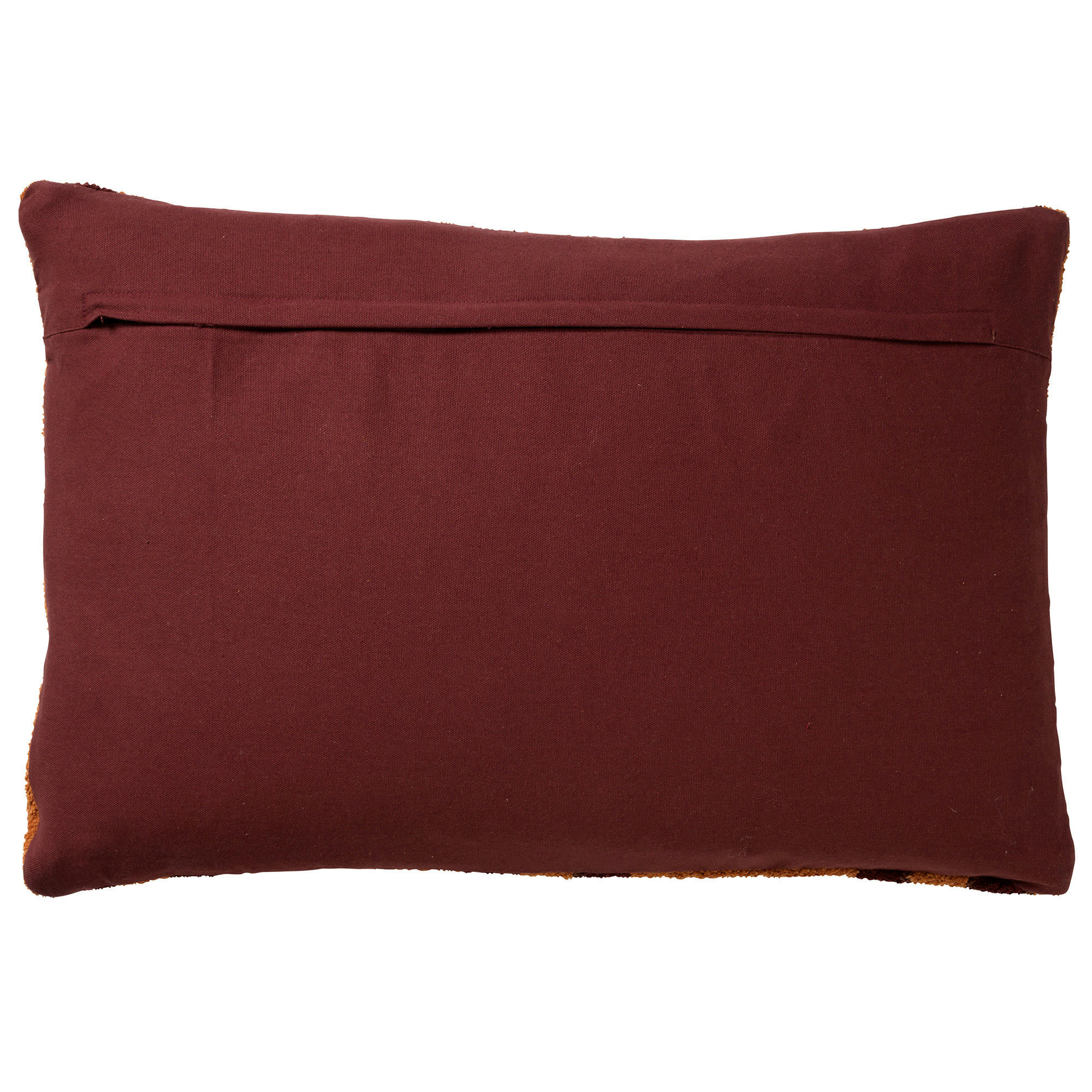KELIM NALU - Housse de coussin rouge doux-40x60 cm unique