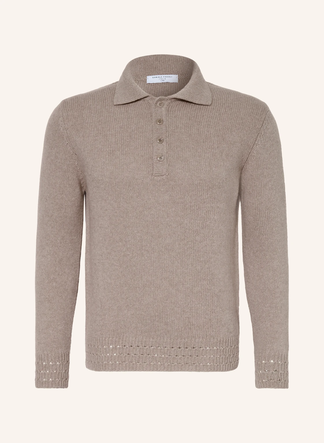 DANIELE FIESOLI Strick-Poloshirt