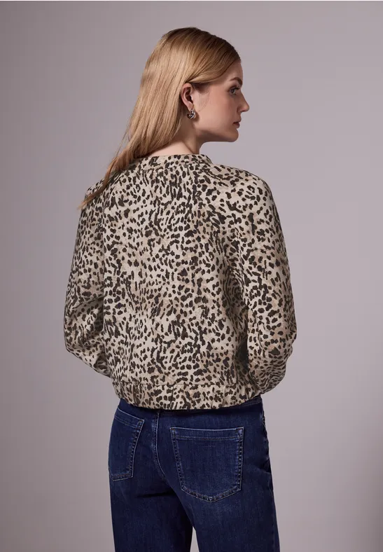Blouson mit Leo-Muster