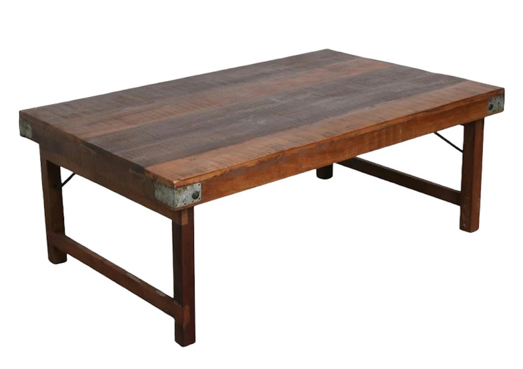 VINTAGE - Table basse en bois Antic