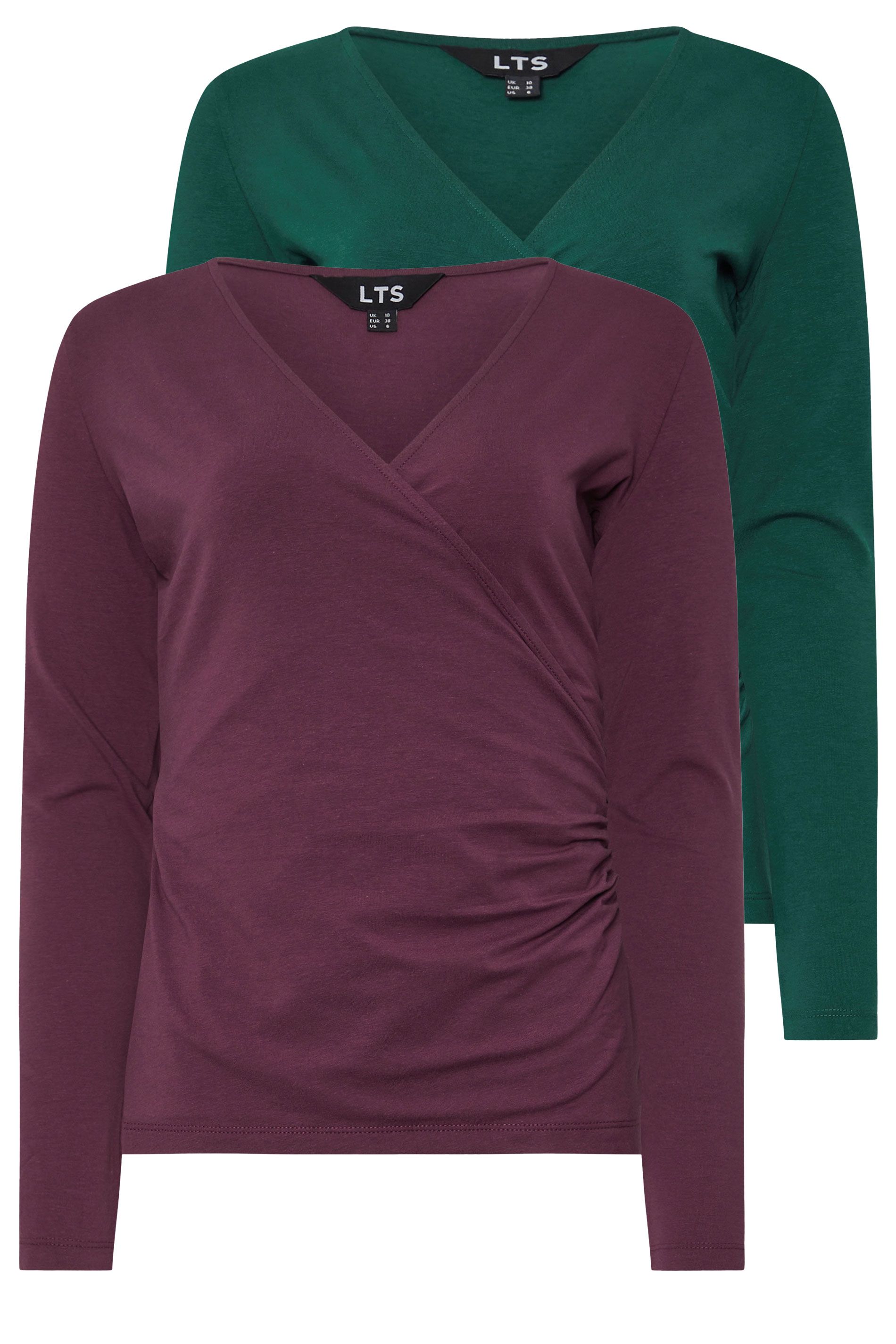 Long Tall Sally Tall 2 Pack Wrap Tops