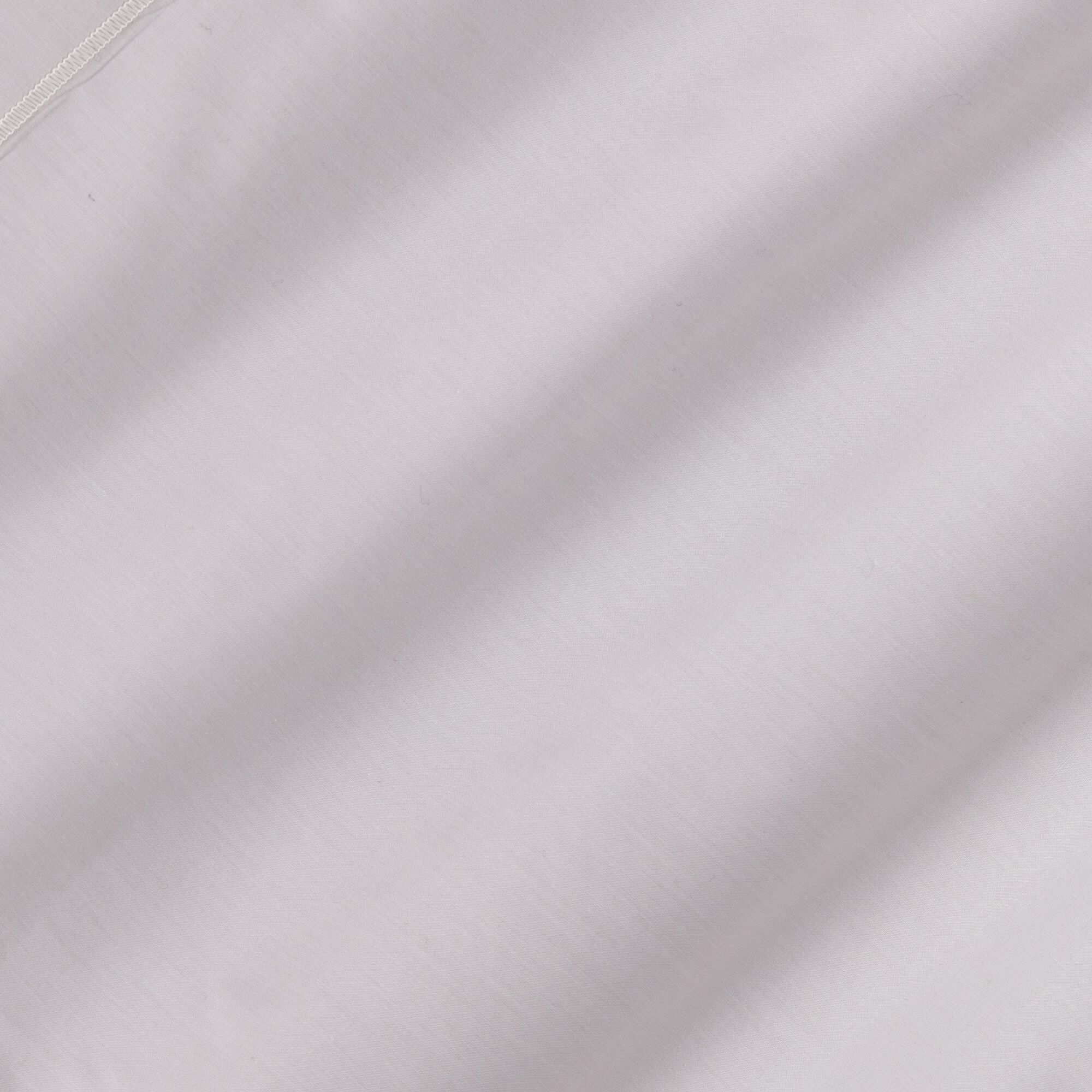 MARLY - Housse de couette en percale de coton 240x220cm - gris perle