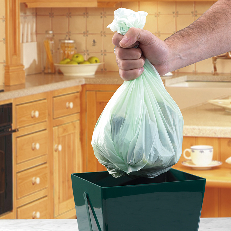 Biologiskt nedbrytbar påse till Compost Caddy Mini - 5 liter