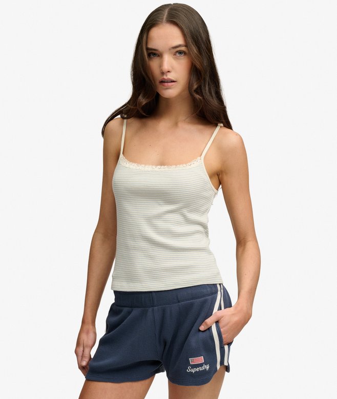 Athletic Essential Lace Cami Top