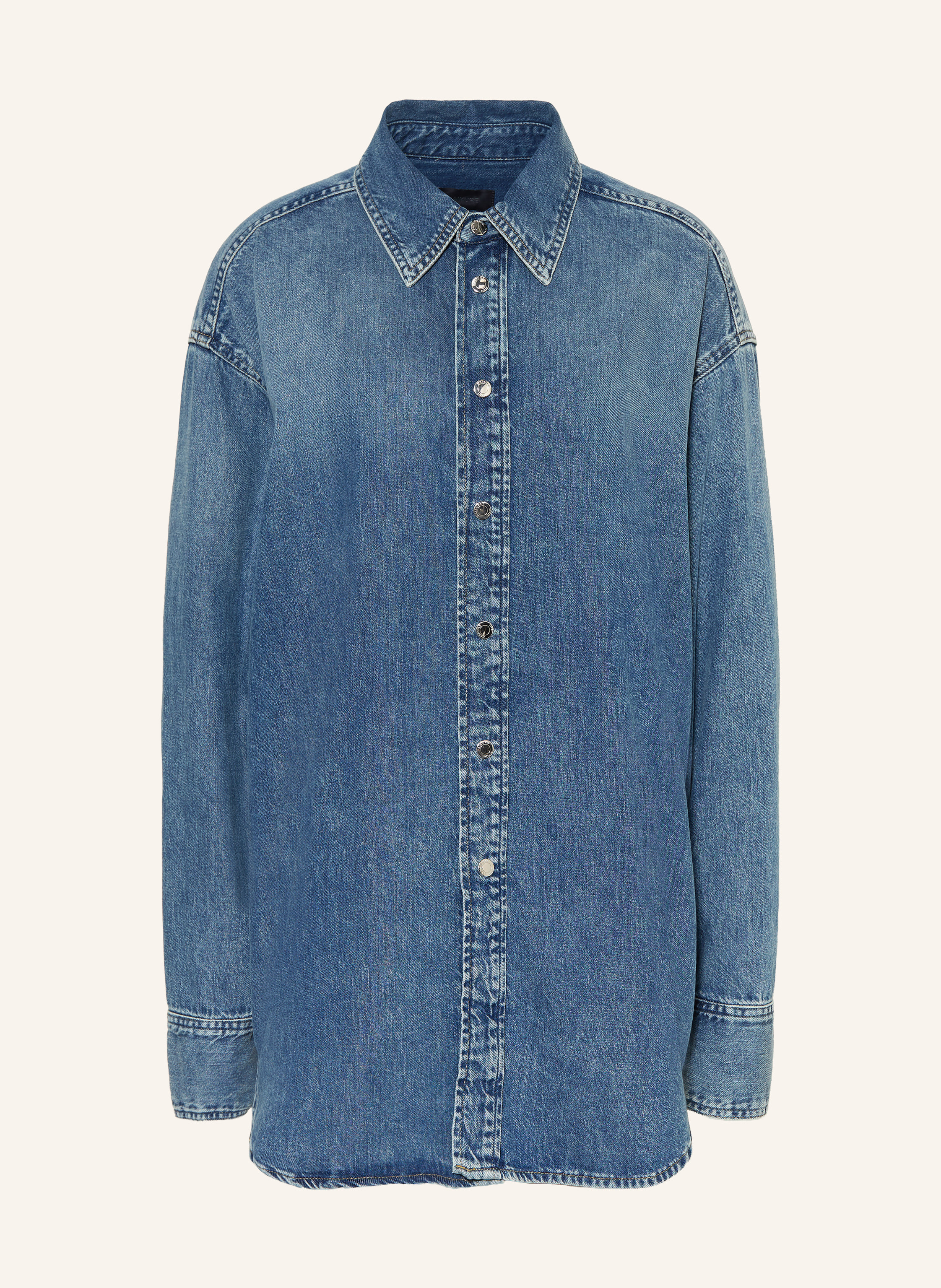 HAIKURE Oversized-Jeansbluse VICTORIA