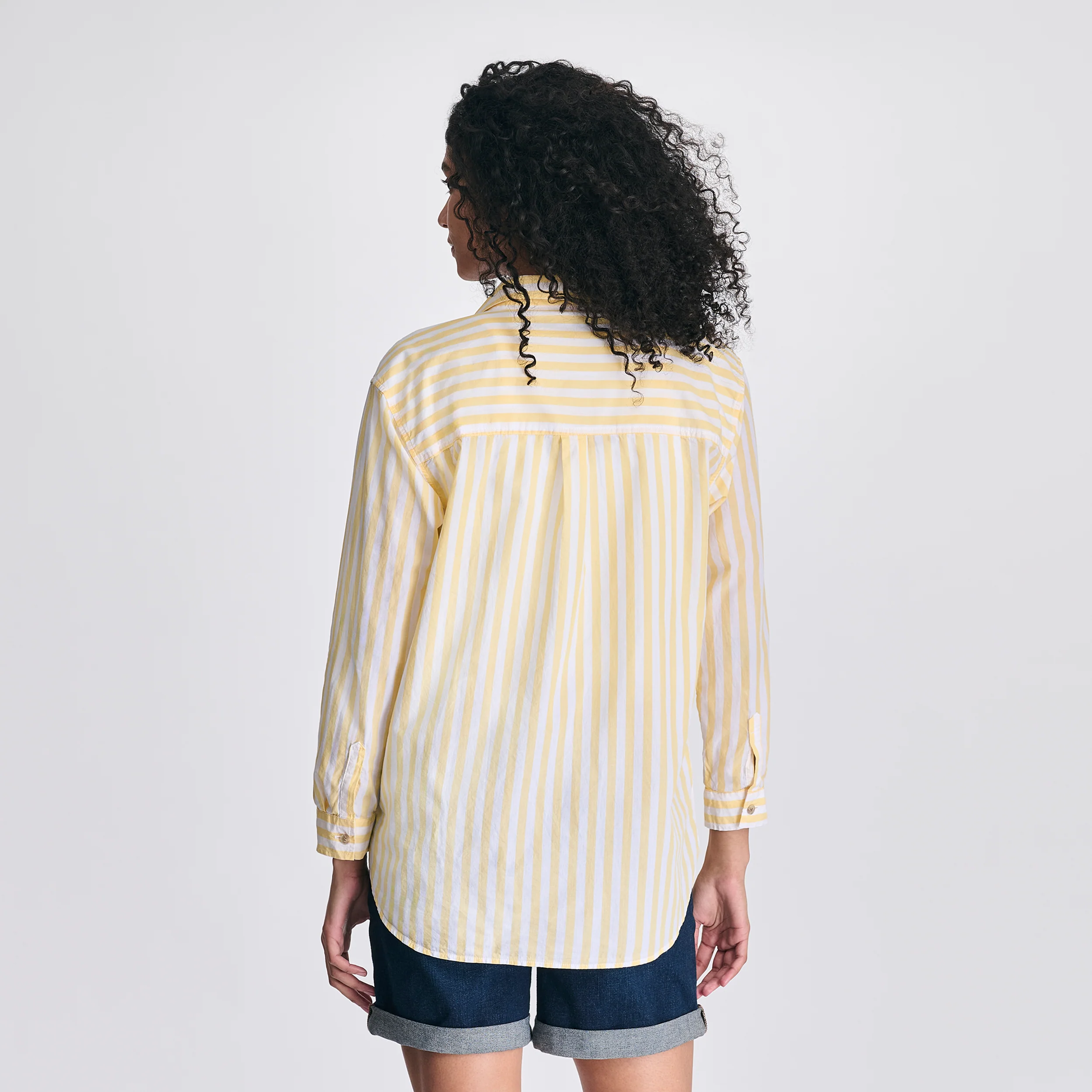 Women's Poplin Button Down Shirt