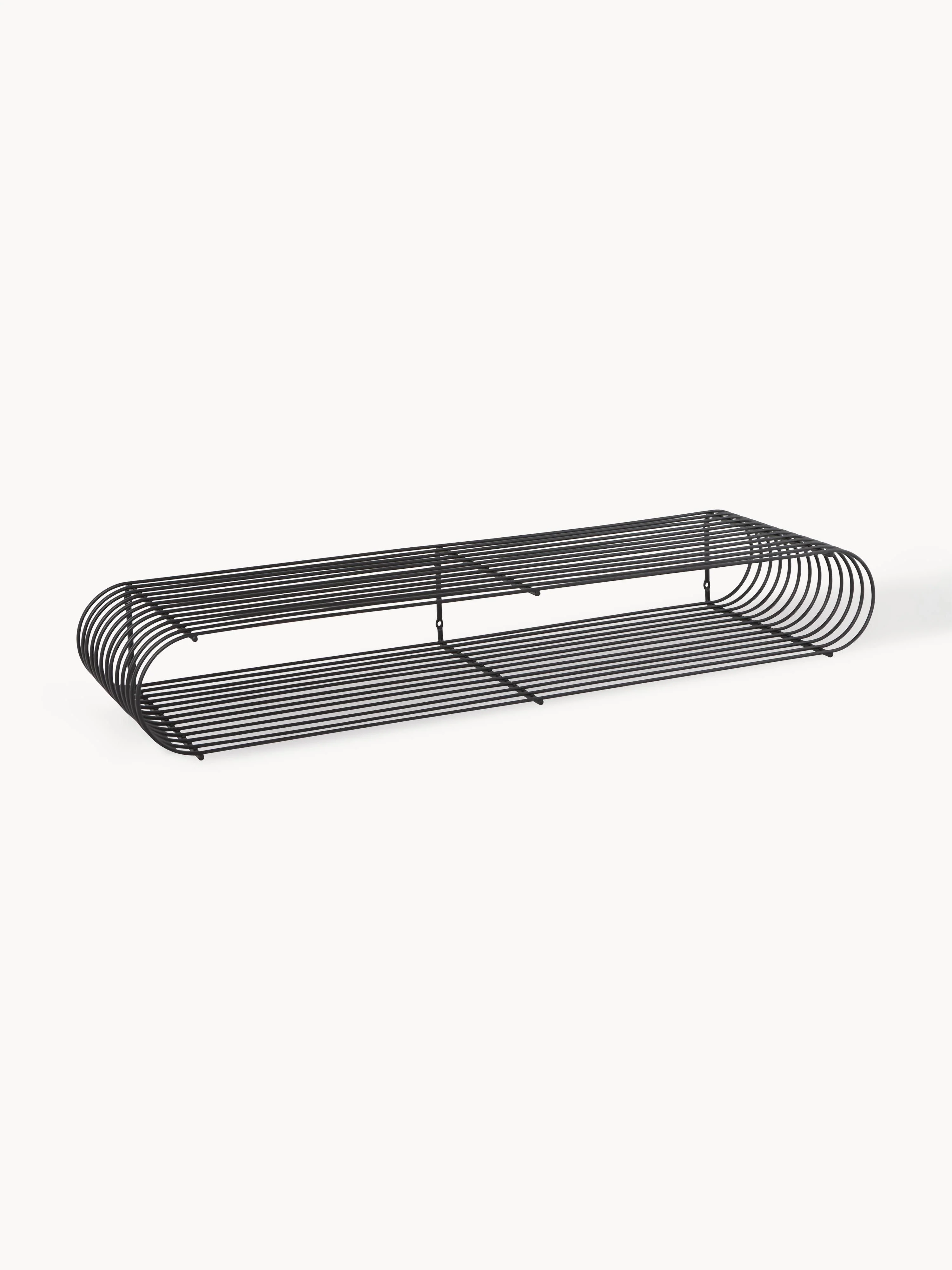 Metall-Wandregal Curva, B 80 cm