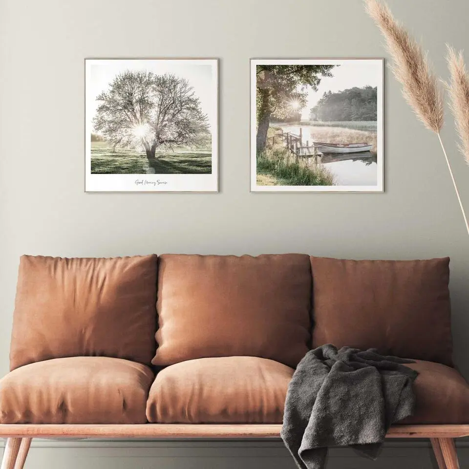 Set poster met lijst - Nature Vibe