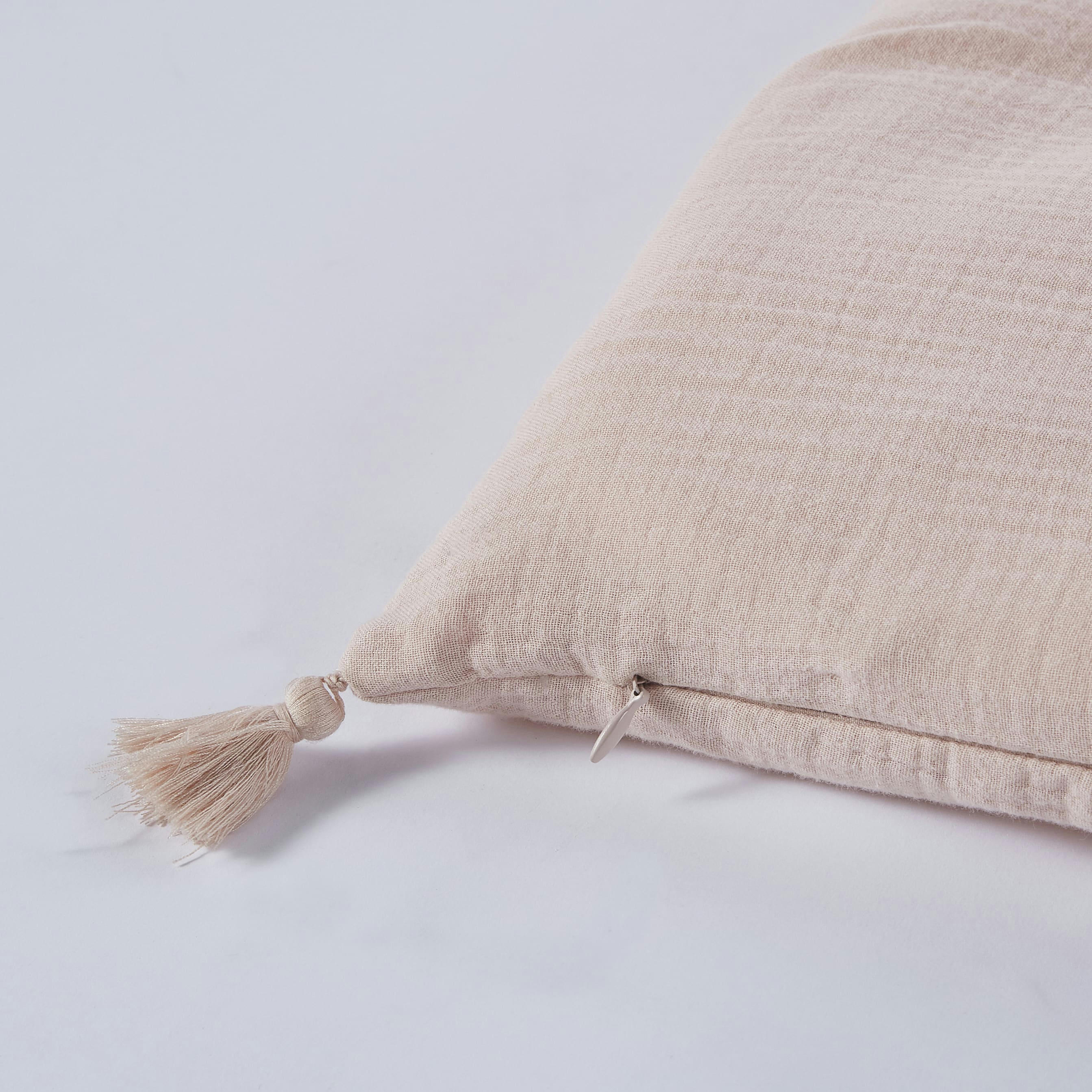 - Housse de matelas de sol en gaze de coton bio rose 90x190