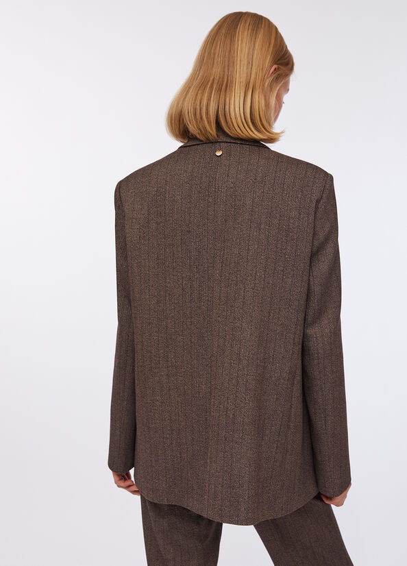 Giacca doppiopetto con cintura