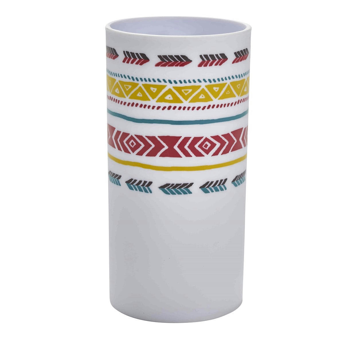 NAIMA - Porte brosse à dents en plastique blanc