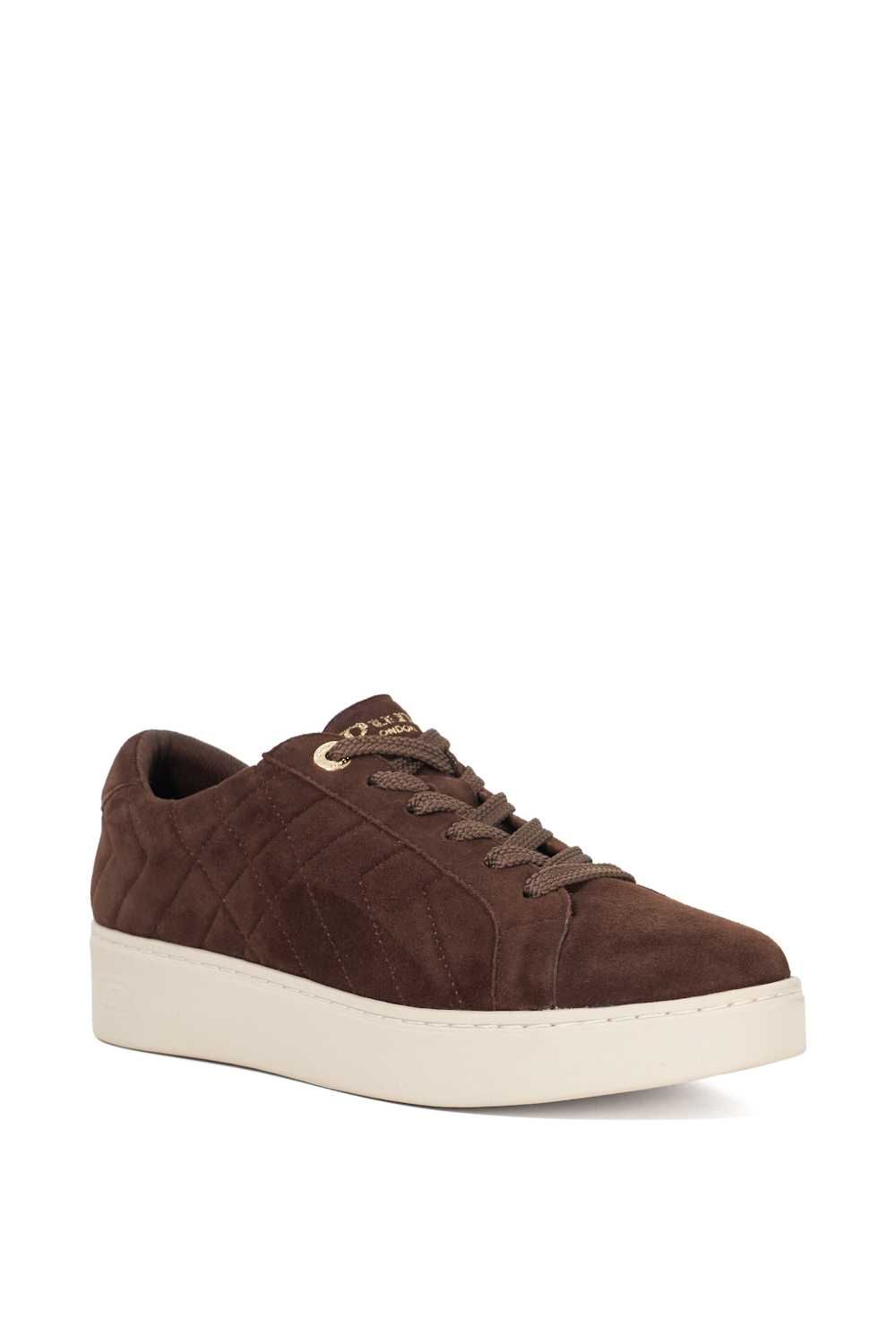 Dune London Egent' Suede Trainers
