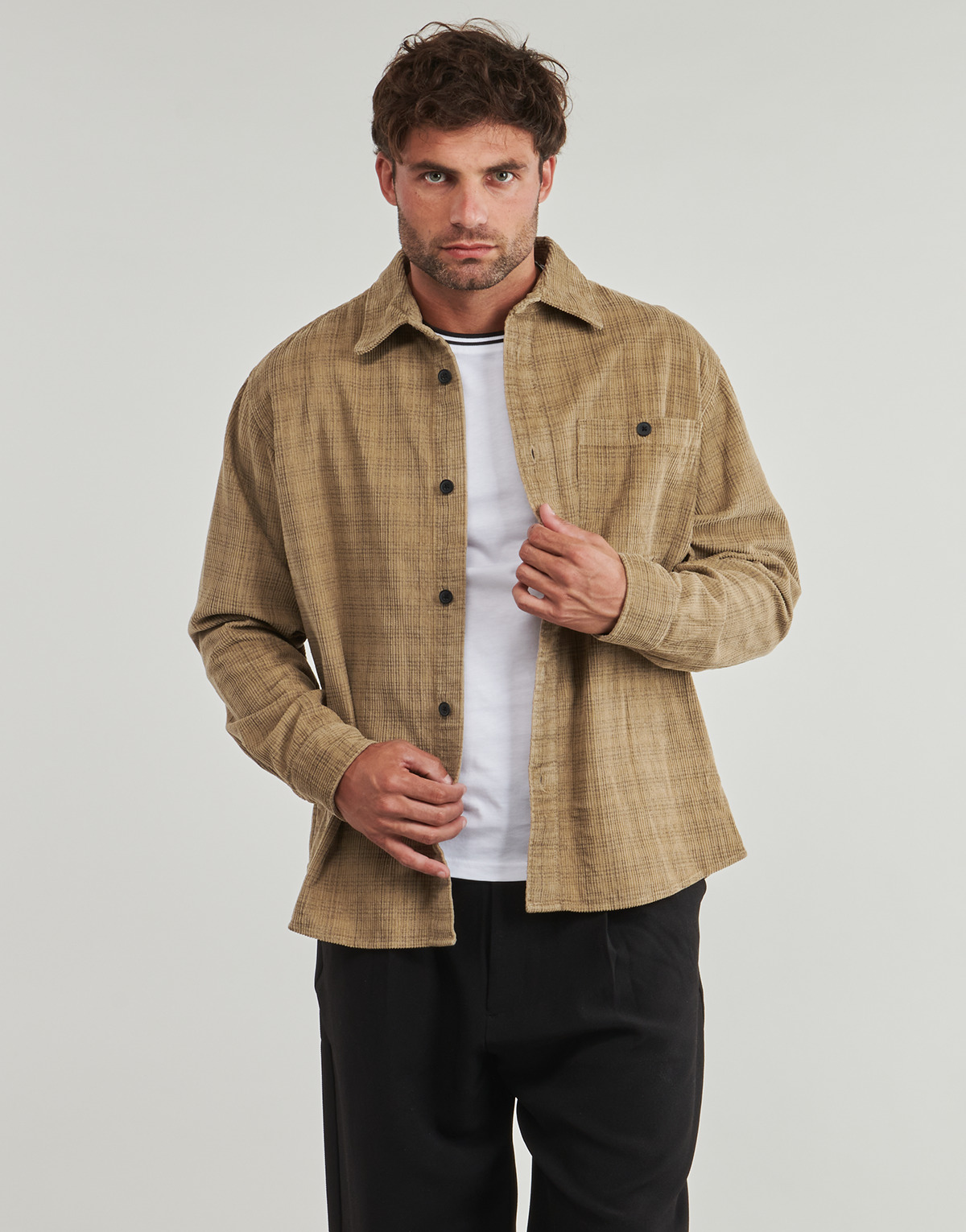 Only & Sons  - ONSWALEED CORDUROY - Beige