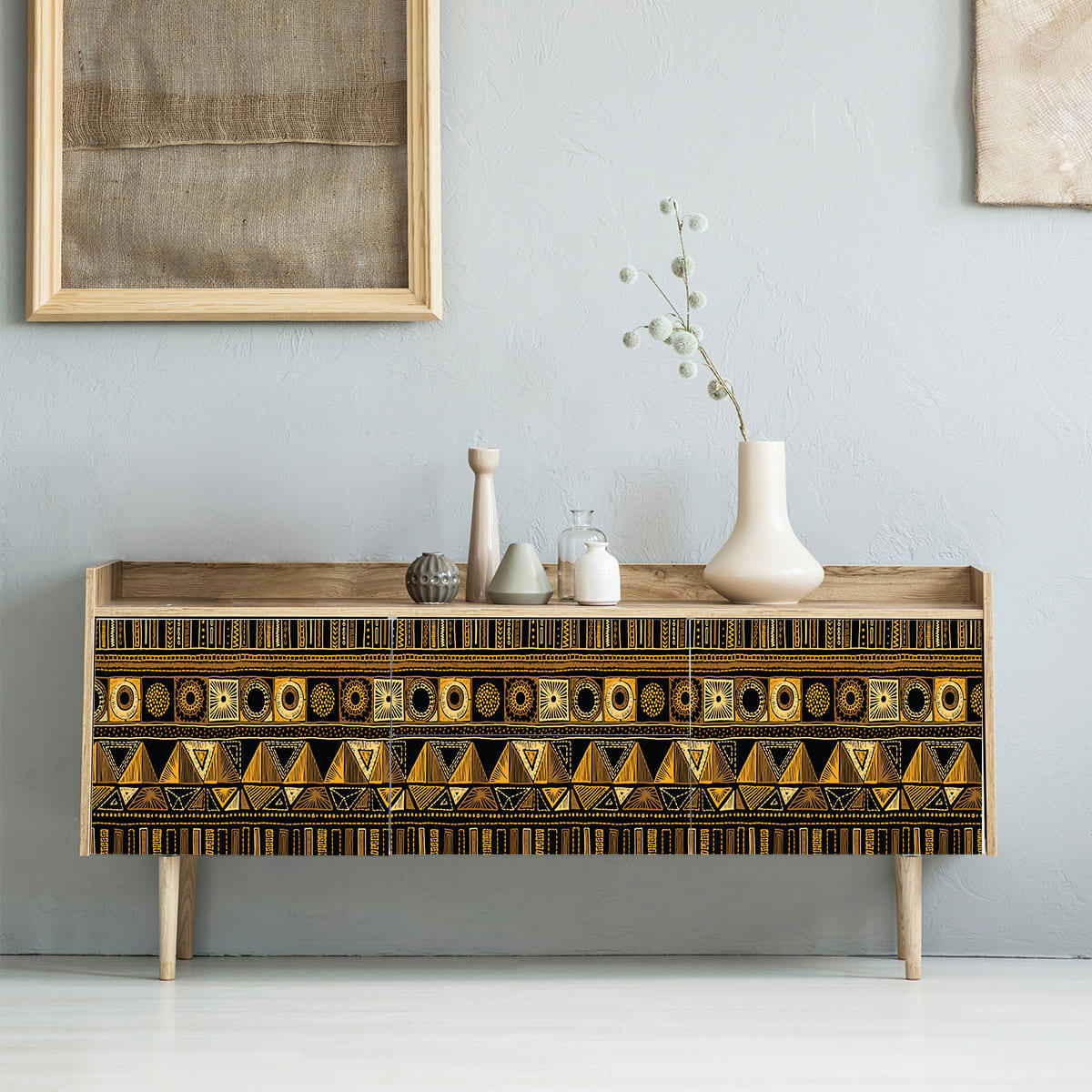 - Sticker meuble ethnique immani 60x90cm