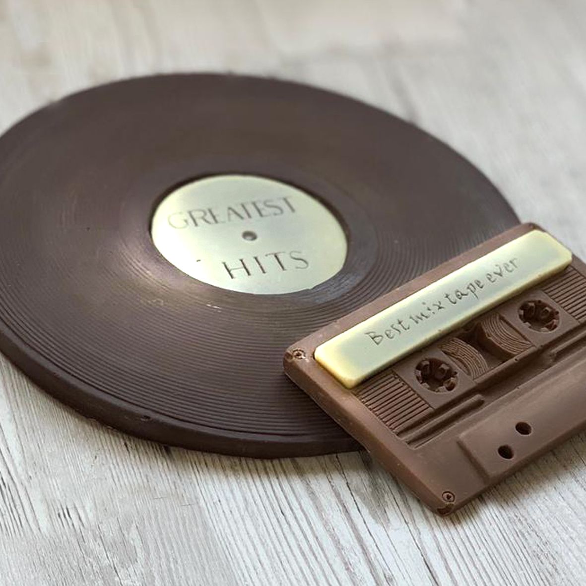 CHOC ON CHOC Best Mix Chocolate Vinyl Record And Cassette