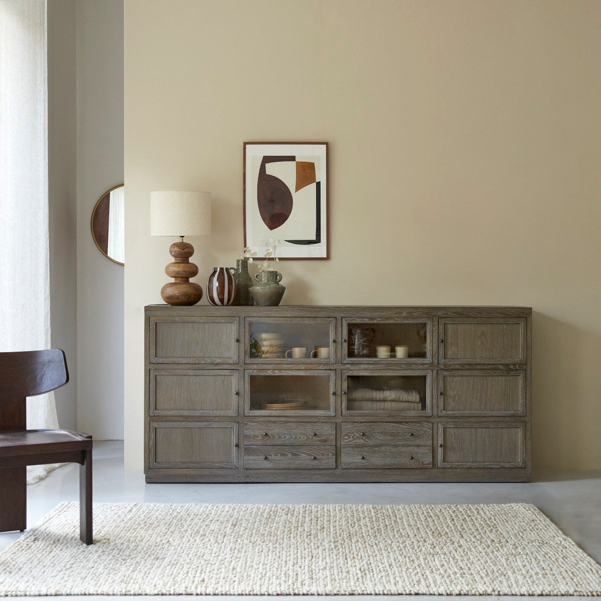 Tikamoon - Eiken buffetkast 220 Pablo