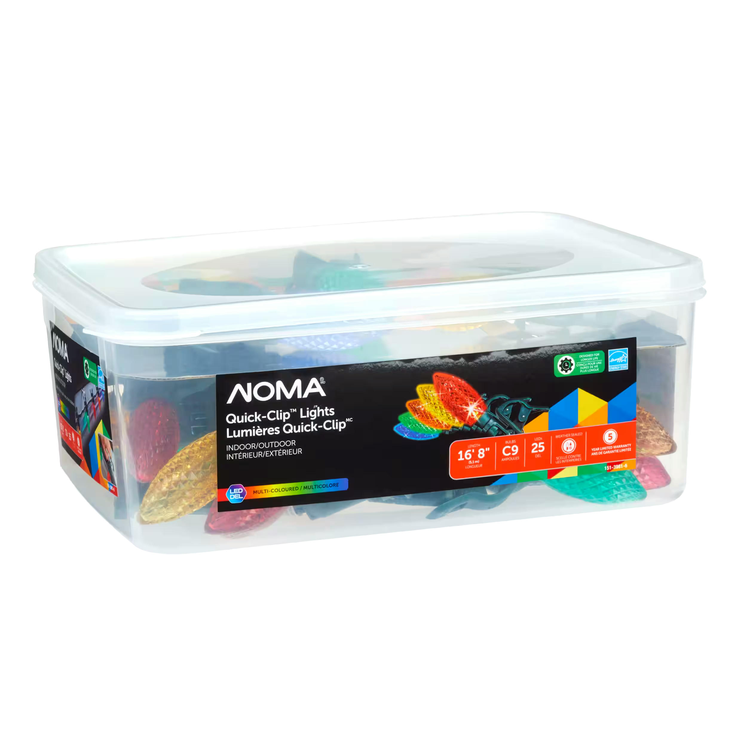 NOMA Quick-Clip 25 C9 LED Lights, ML