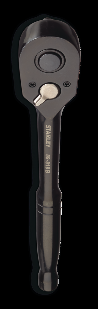 Stanley Professional Grade 1/2-in Drive Ratchet, Black Chrome