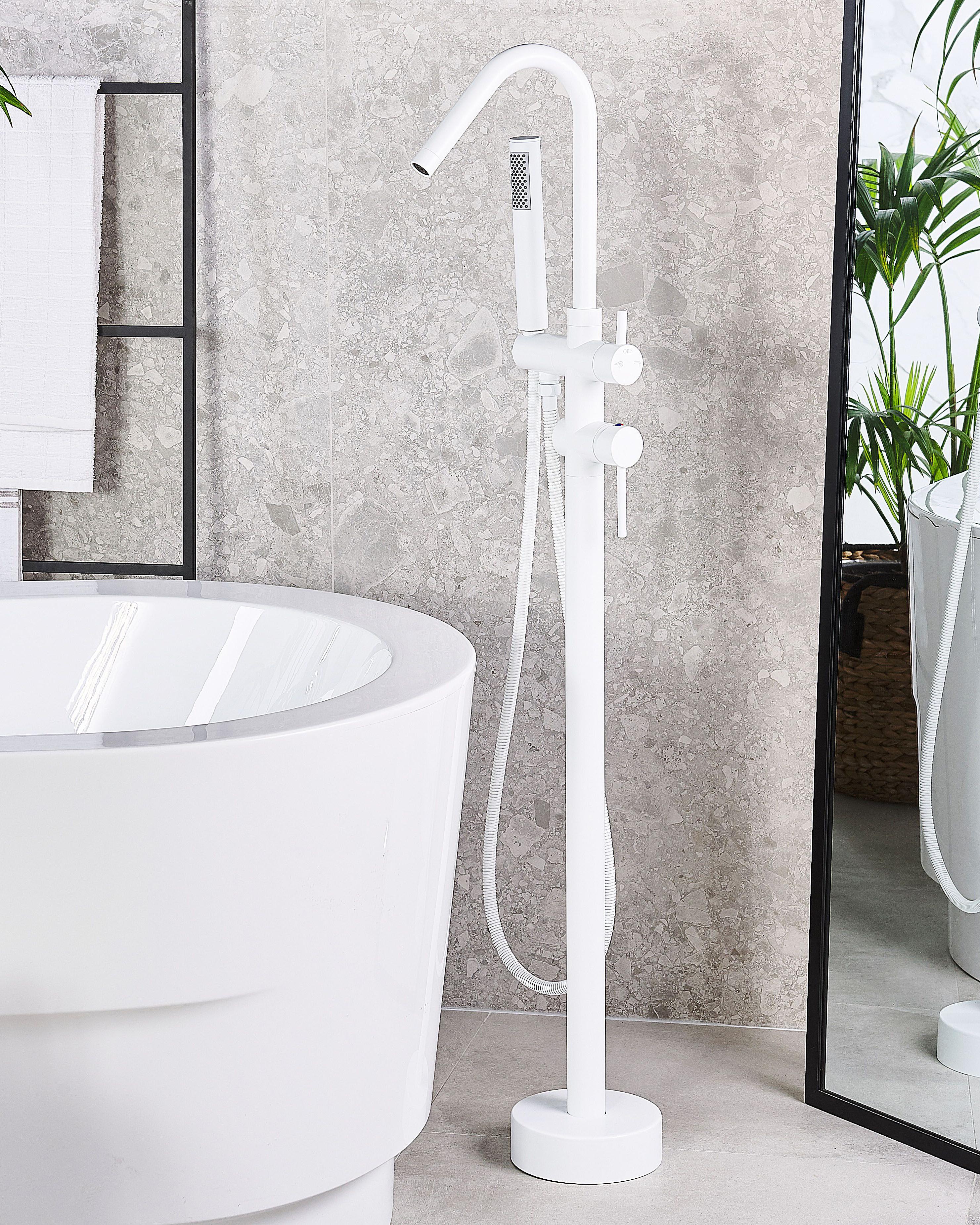 Freestanding Bathtub Faucet VICTORIA White