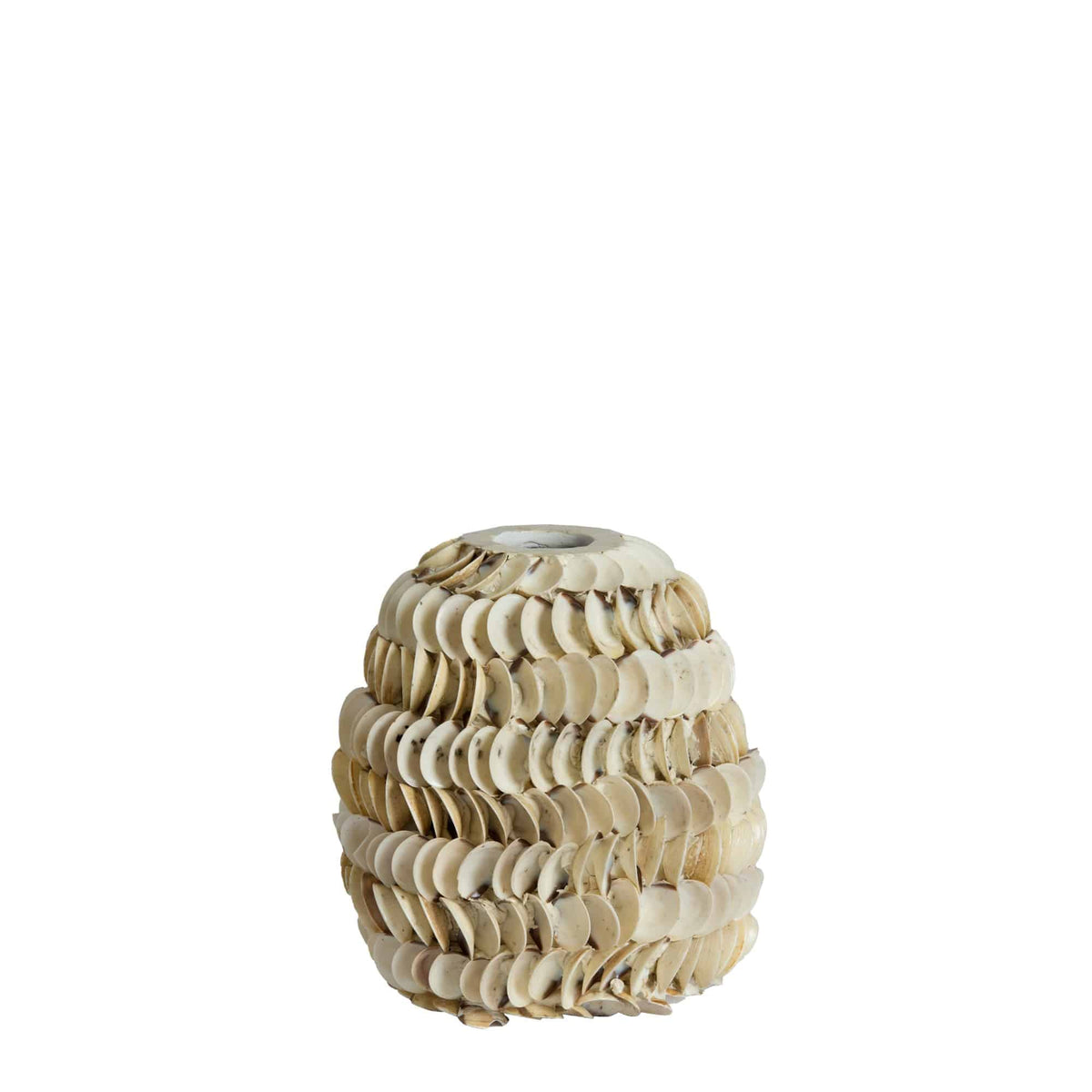 Light & Living vaas Sarria - wit - Ø20cm
