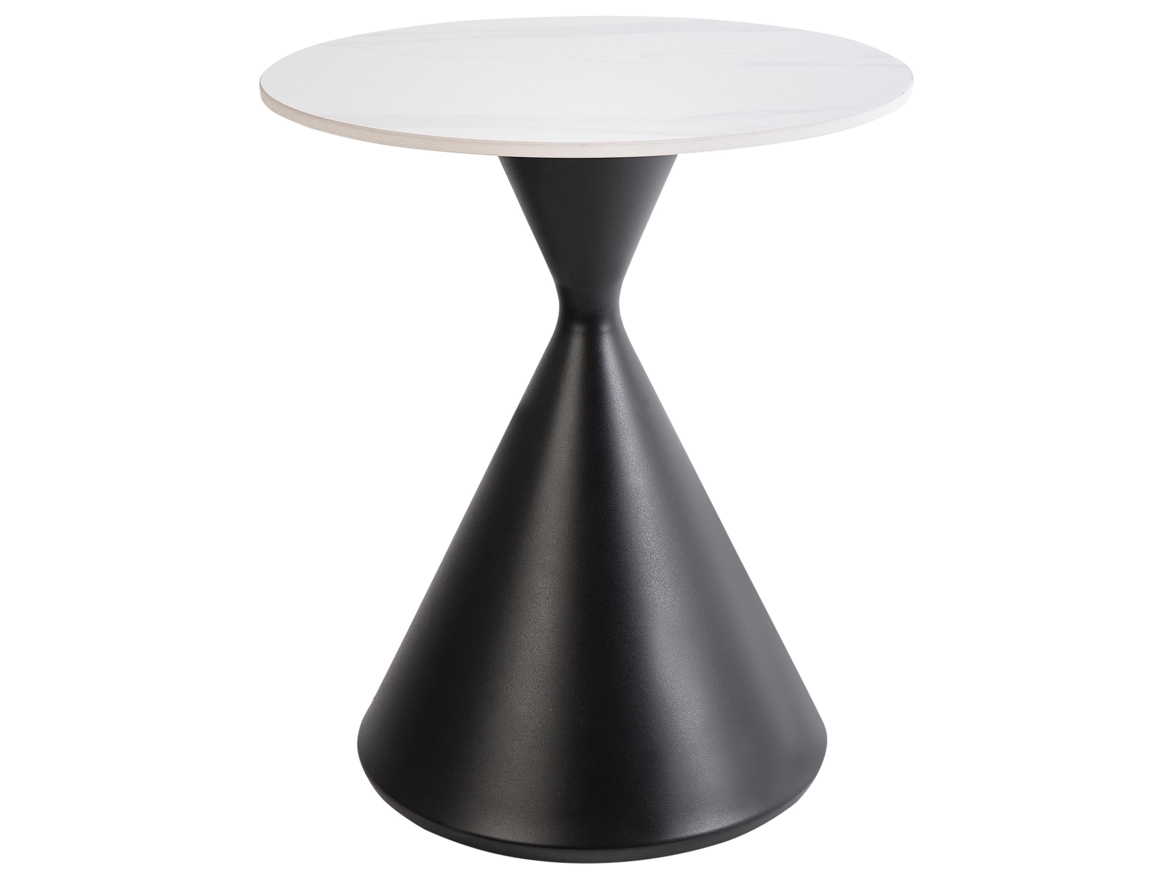 Coffee Table HAIWEE Ceramic Black/ White