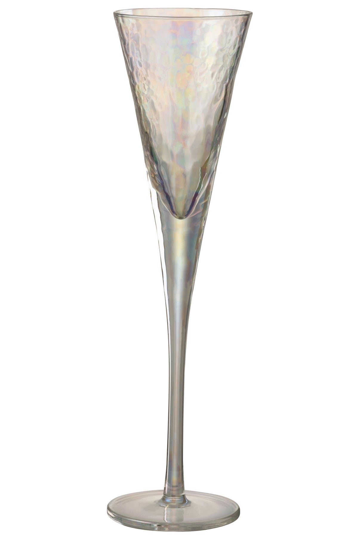 J-Line glas champagne Oneffen - glas - 4 stuks