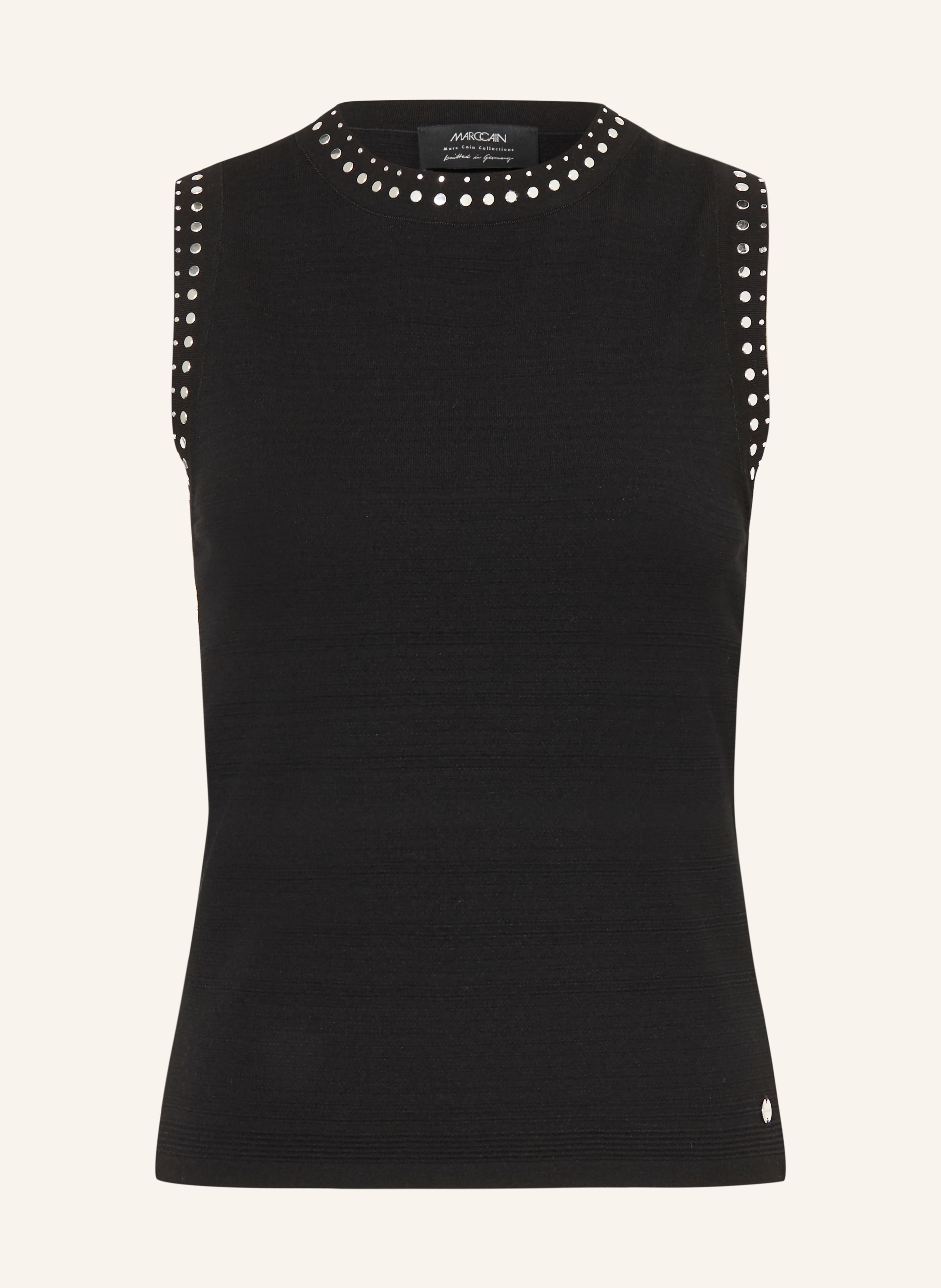 MARC CAIN Stricktop mit Nieten