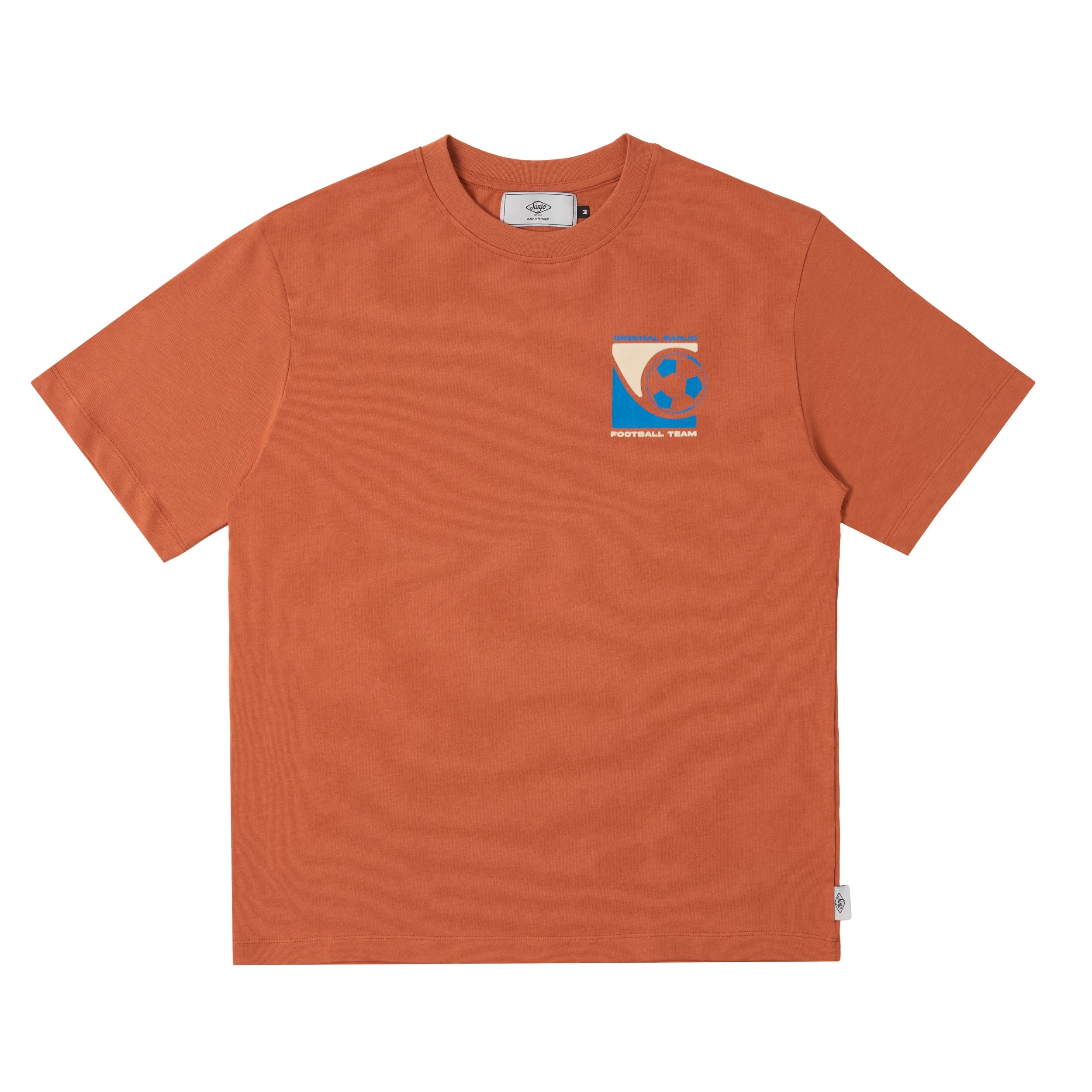Sanjo Football T-shirt // Brick