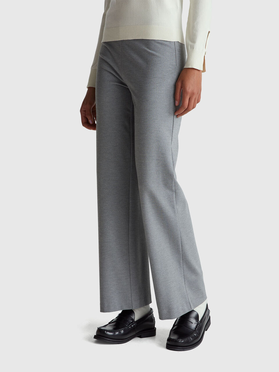 Straight cut classic trousers