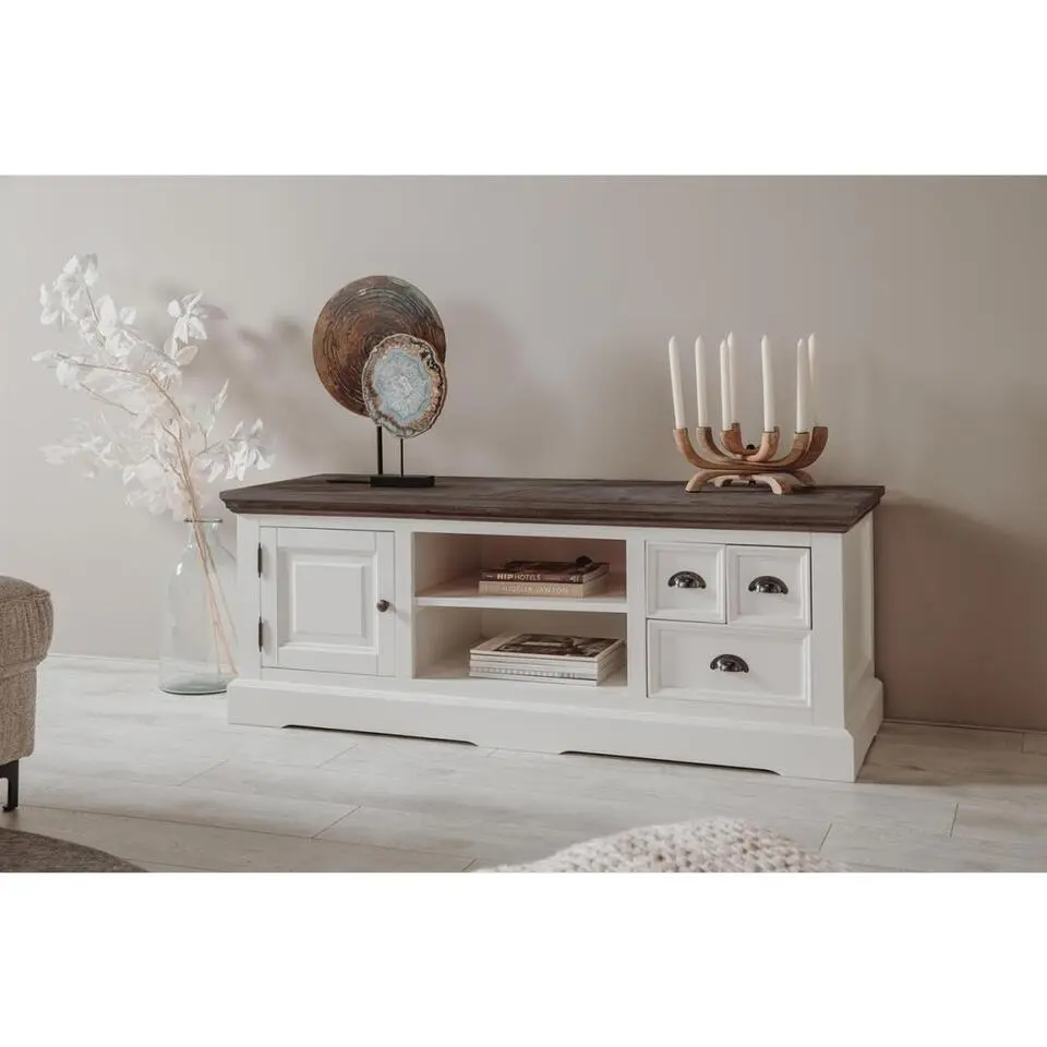 Tower Living - Fleur tv-meubel - 145 cm - wit