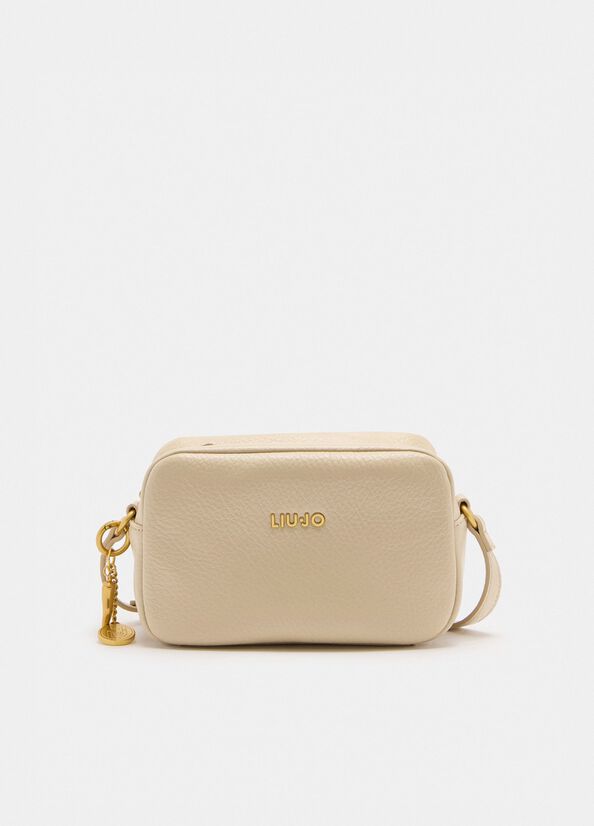 Borsa a tracolla media con charm