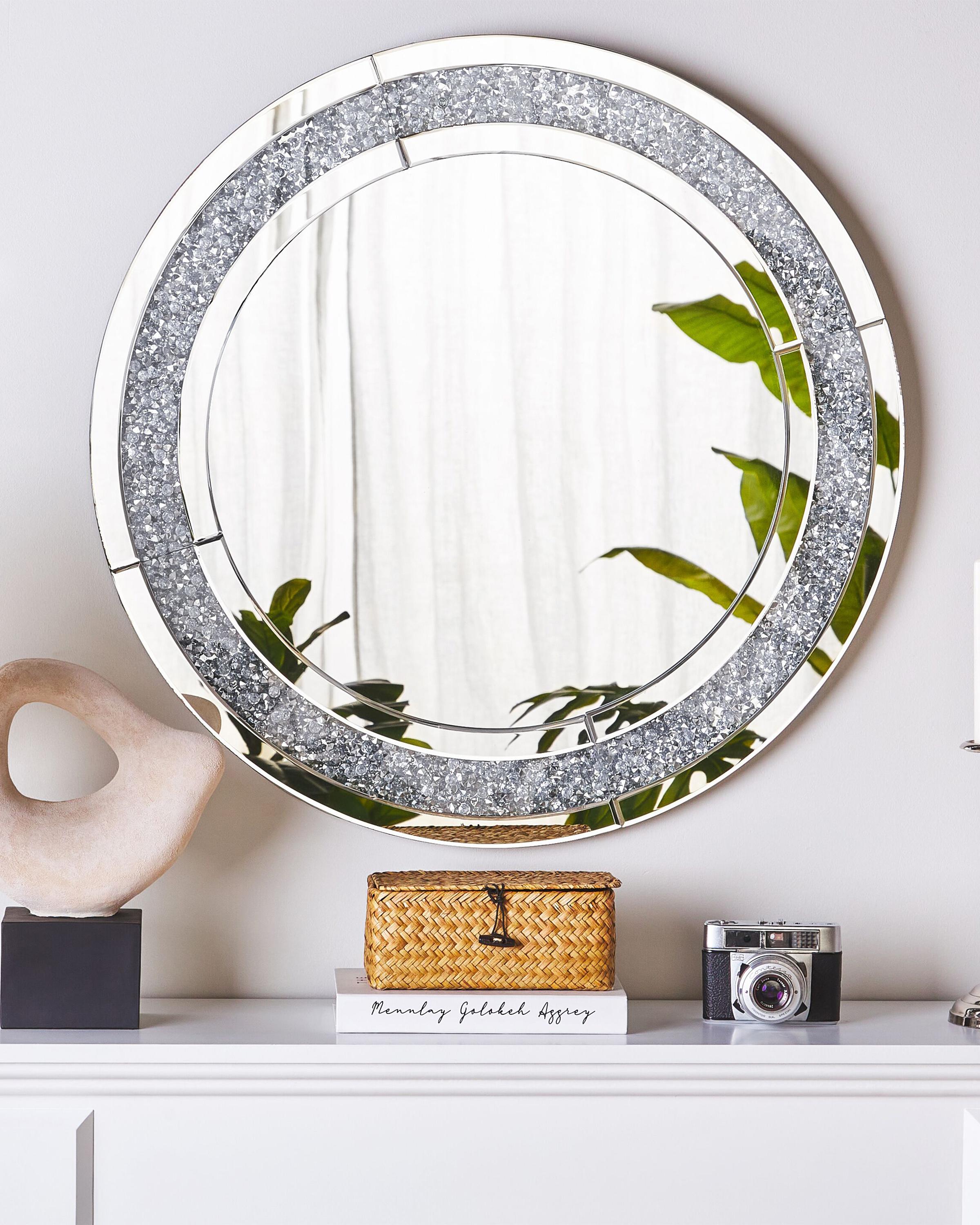 Wall Mirror ERBRAY 70 cm 70 cm Silver