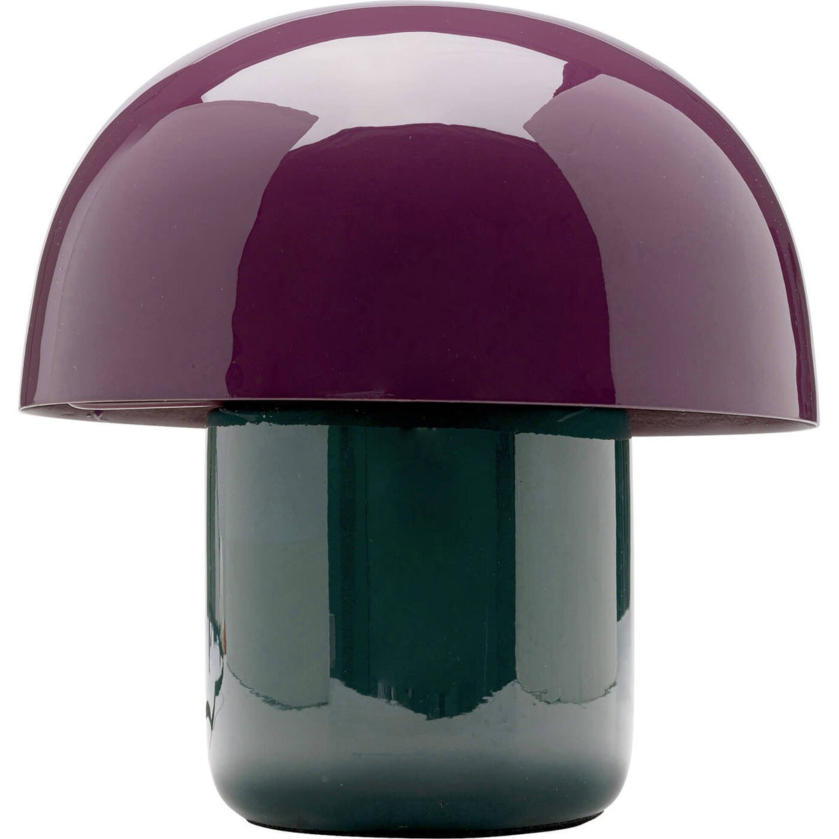 Kare Design Tafellamp Mushroom - 20cm - paars en groen