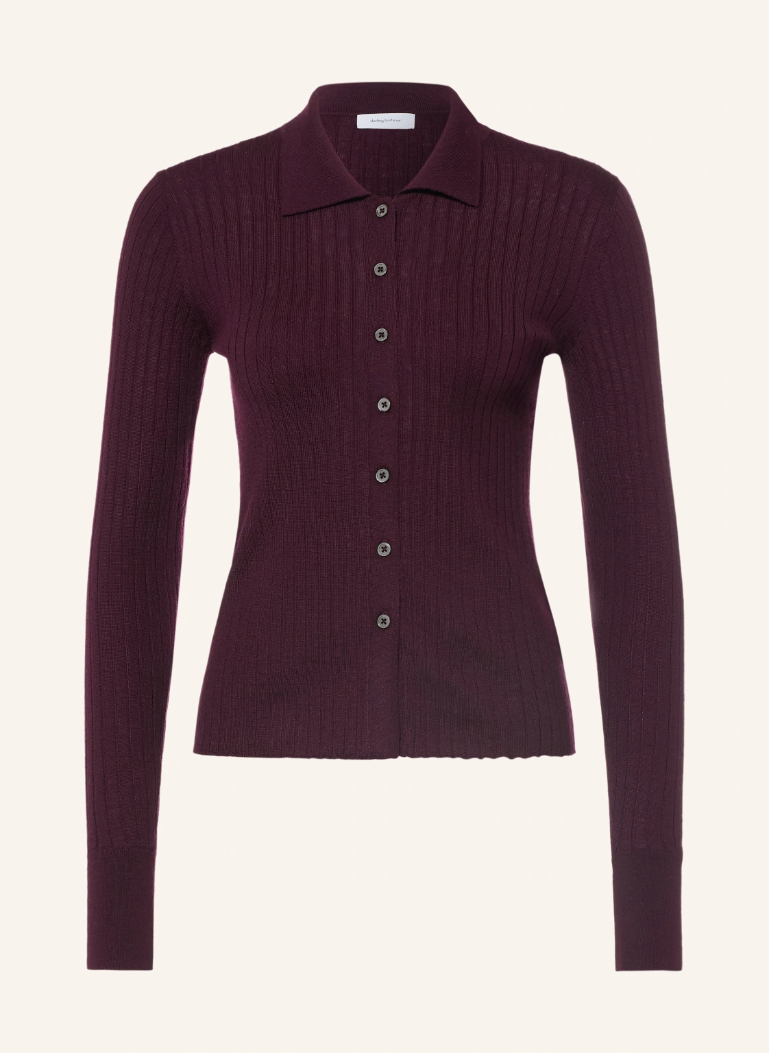 darling harbour Strickjacke aus Merinowolle