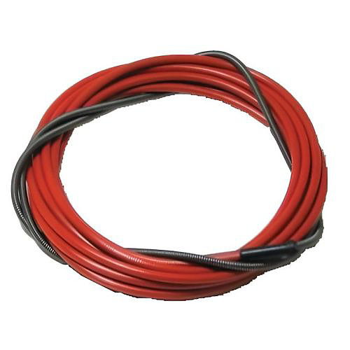 Gaine guide-fil acier rouge 4m pour fil de 1mm - ABRICOR BINZEL - 124.0031