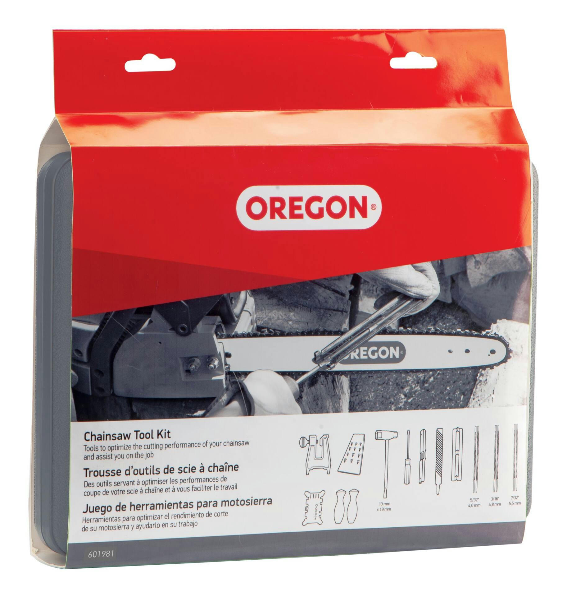 Oregon Chainsaw Maintenance Kit with Hard Case, 16-pc