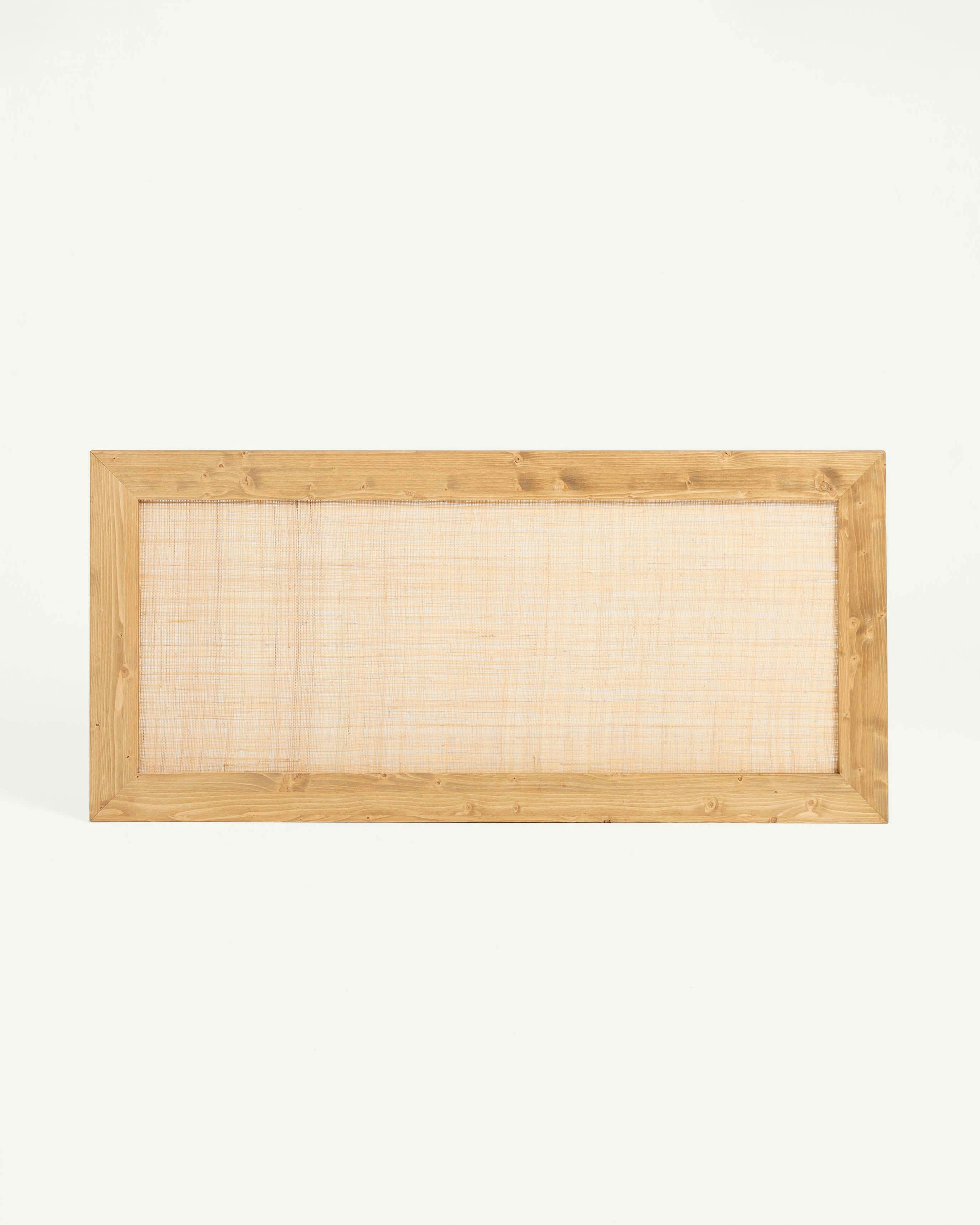 MARNIE - Tête de lit en bois de couleur naturel pour lit 150 cm