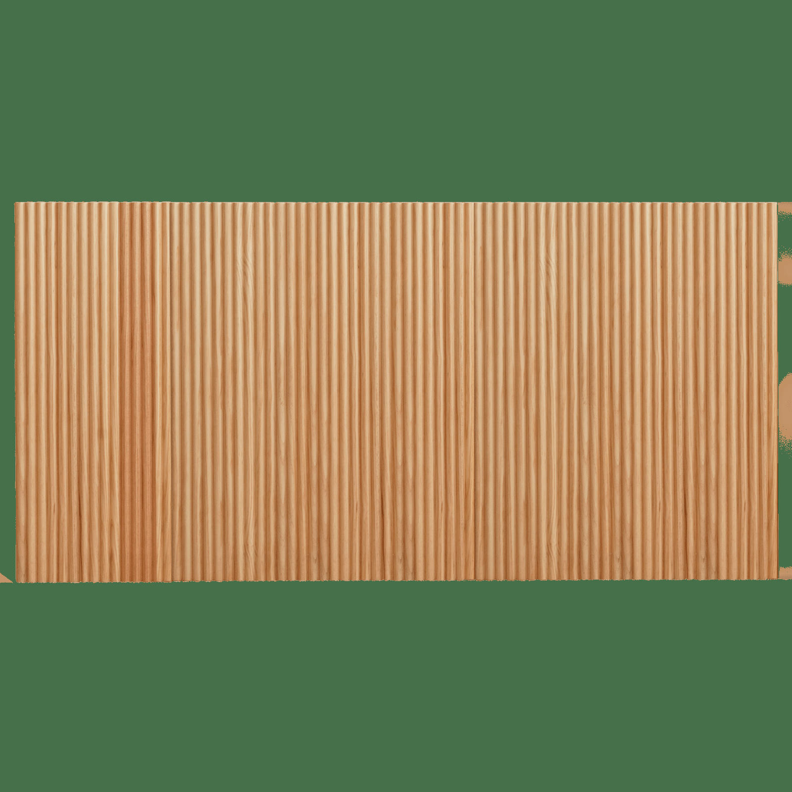 BALI - Tête de lit en bois de pin marron clair 160x80cm