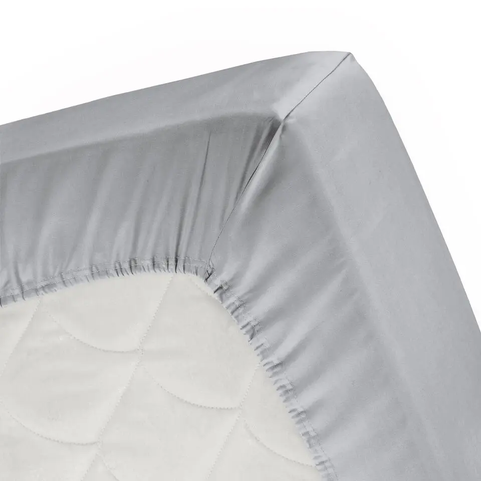Cinderella Weekend - Hoeslaken (tot 35 cm) - Katoen - 90x210 cm - Light Grey