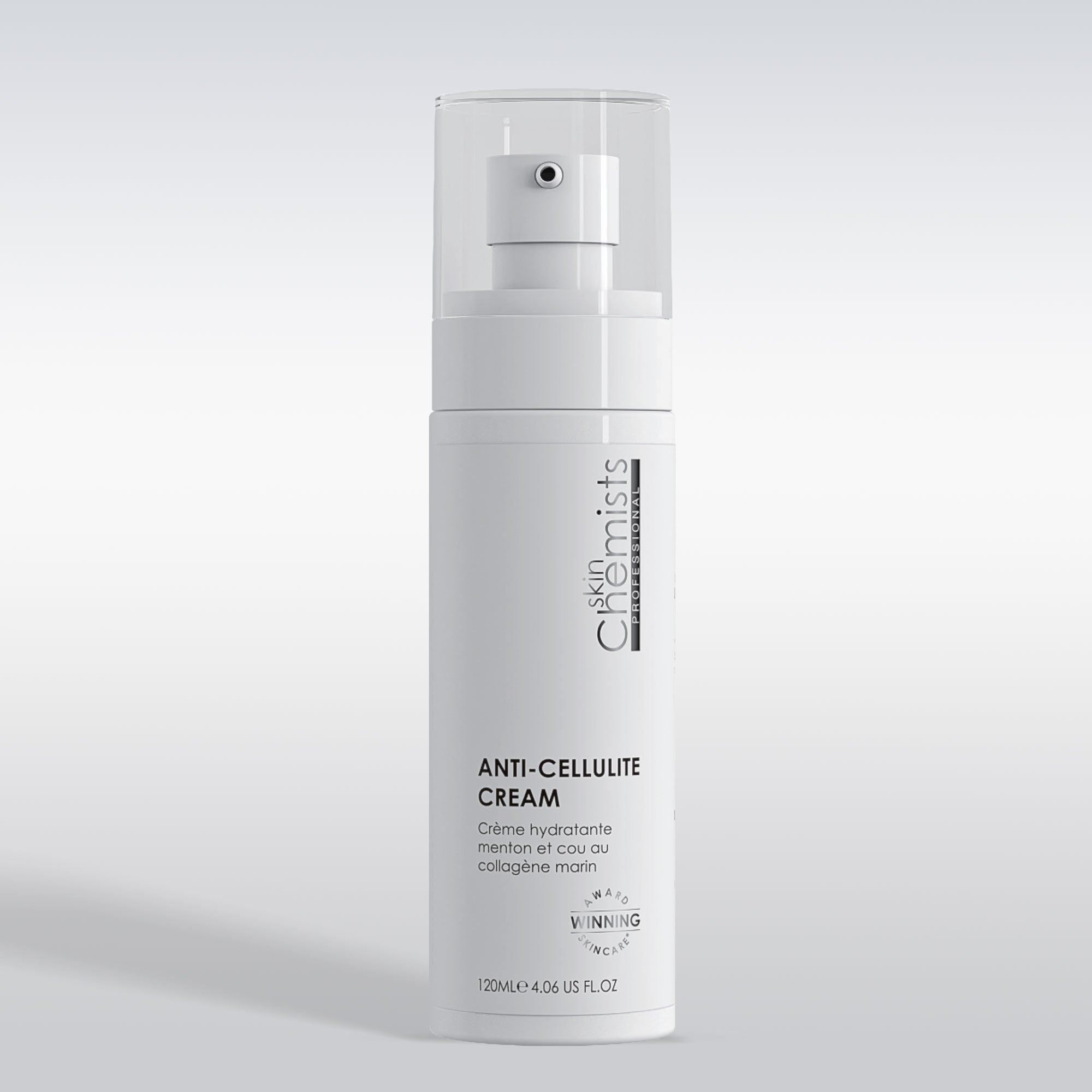 skinChemists professional Anti-Cellulite Anti-Ageing Cream 120ml for Firmness and Hydration