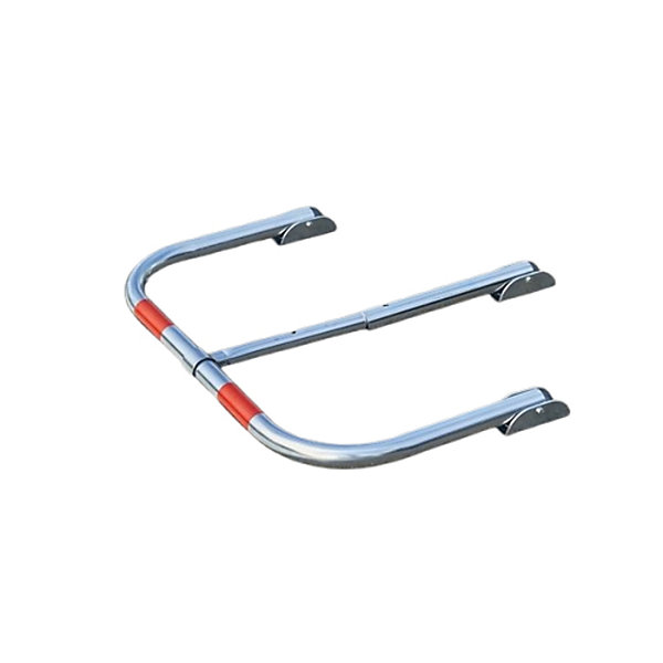 Barrière de parking standard 3 pieds cadenas Mottez