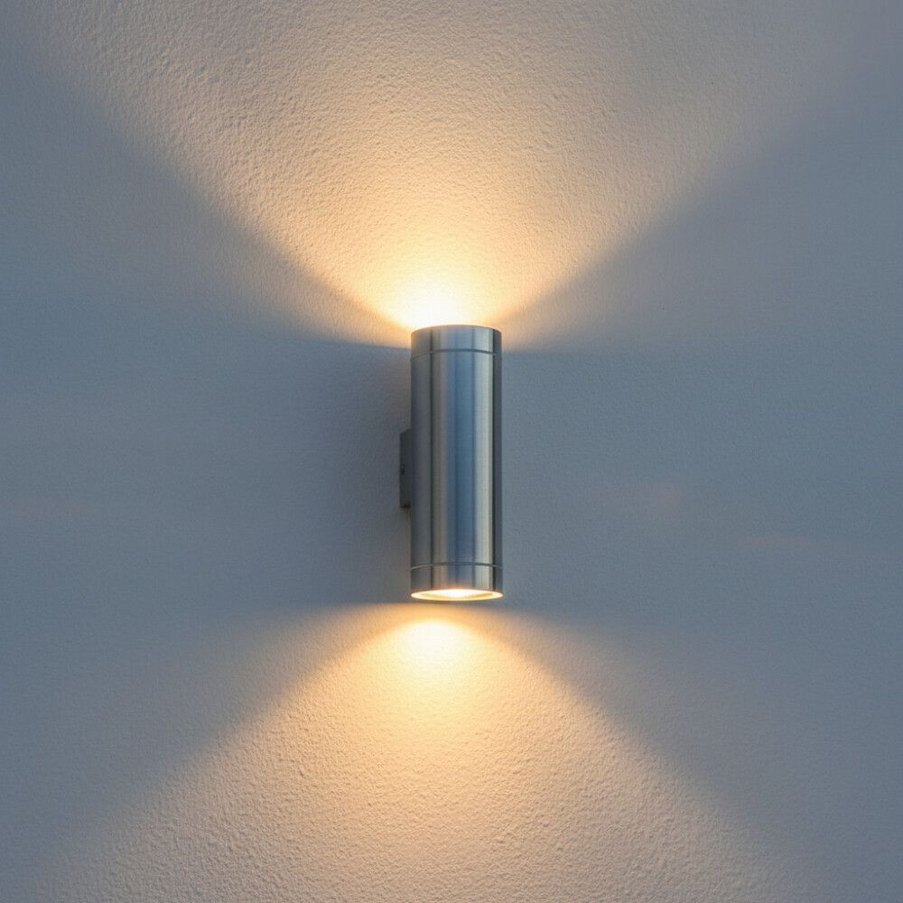VEGGLAMPE ECOLITE INDI II ALUMINIUM