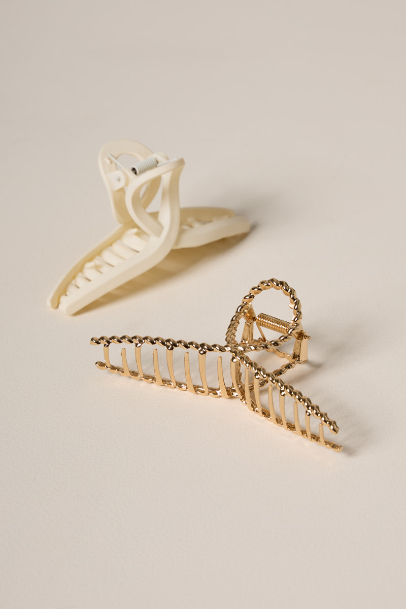 Kathie Mixed Style Hair Claw Set