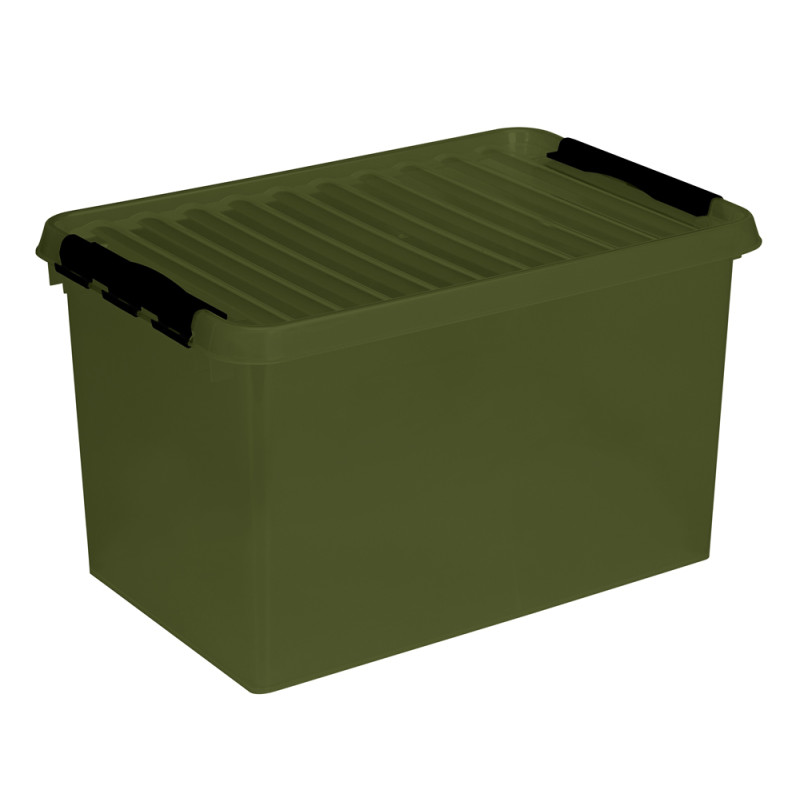 Box de rangement Q-Line vert et noir 62 L SUNWARE