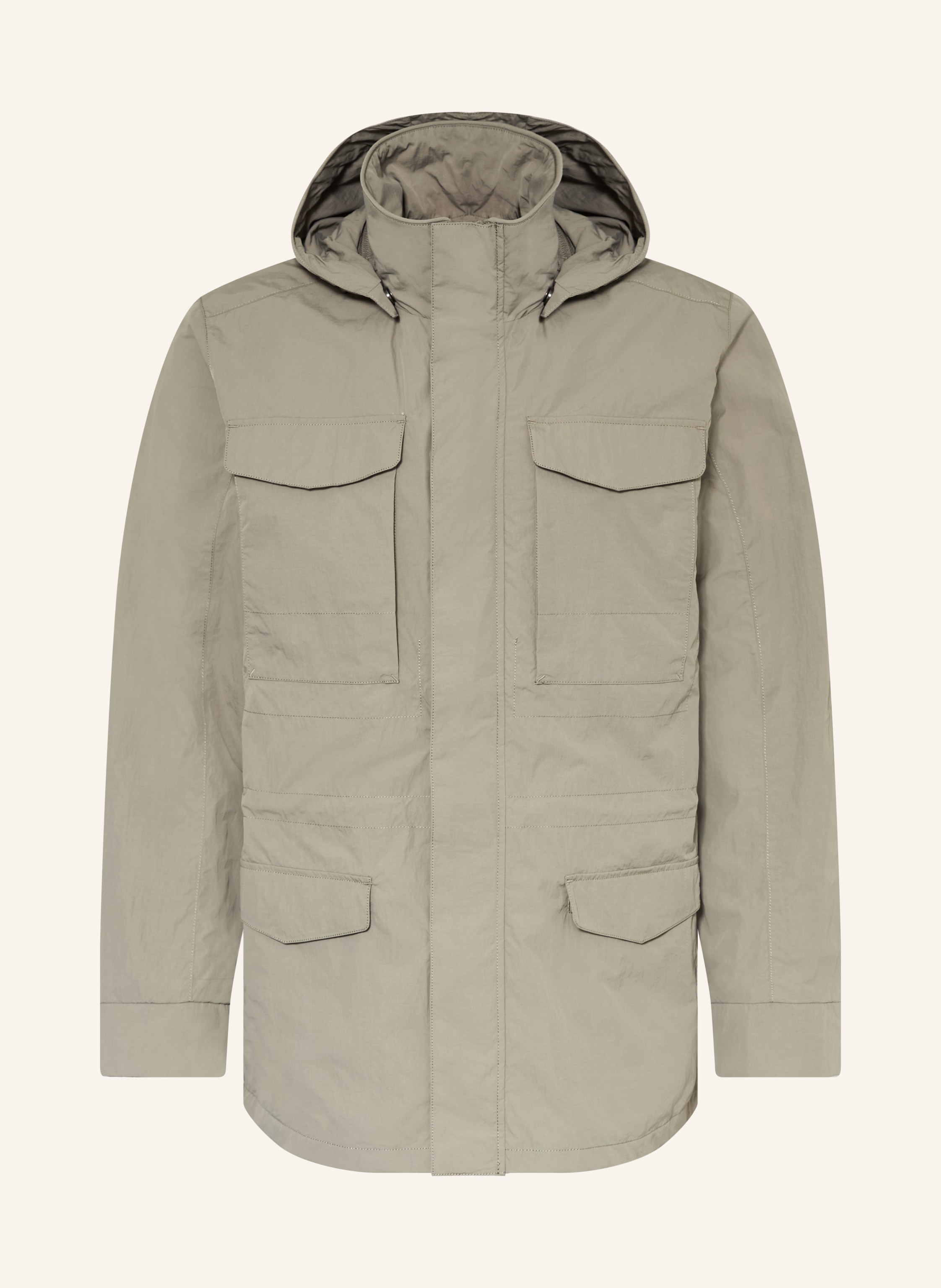 WELLENSTEYN Fieldjacket KINGSGOLD mit abnehmbarer Kapuze