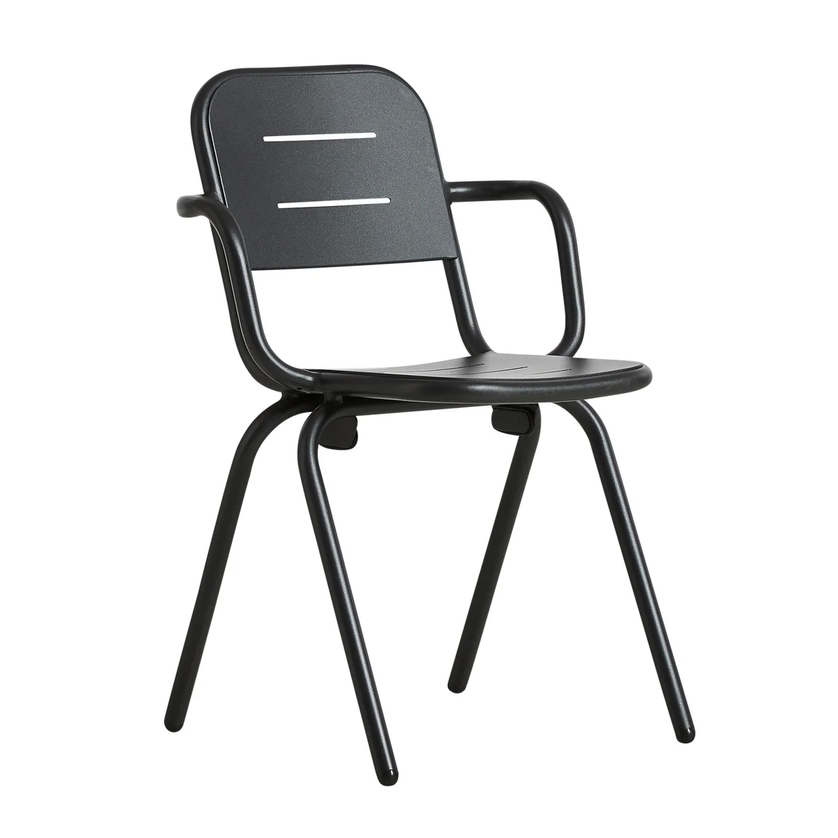 Woud - Ray Café Armchair, charcoal