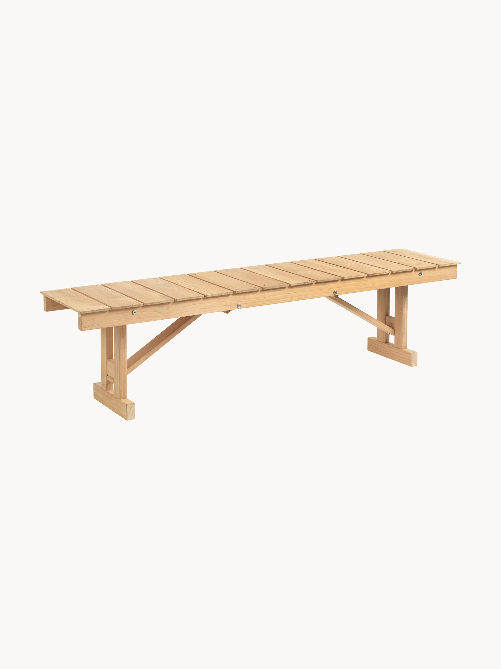 Klappbare Garten-Sitzbank BM1871 aus Teakholz