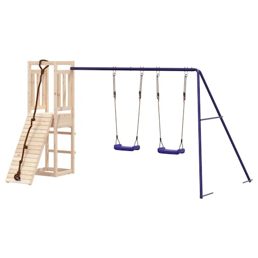 NNEVL Outdoor Playset Solid Wood Pine